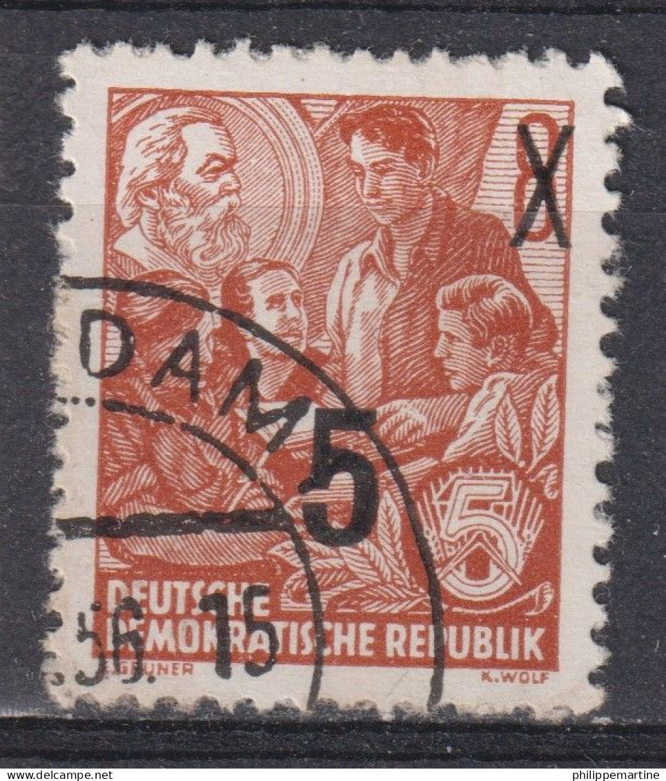 EP5 - Allemagne Orientale 1954 - YT 177 (o) - Used Stamps