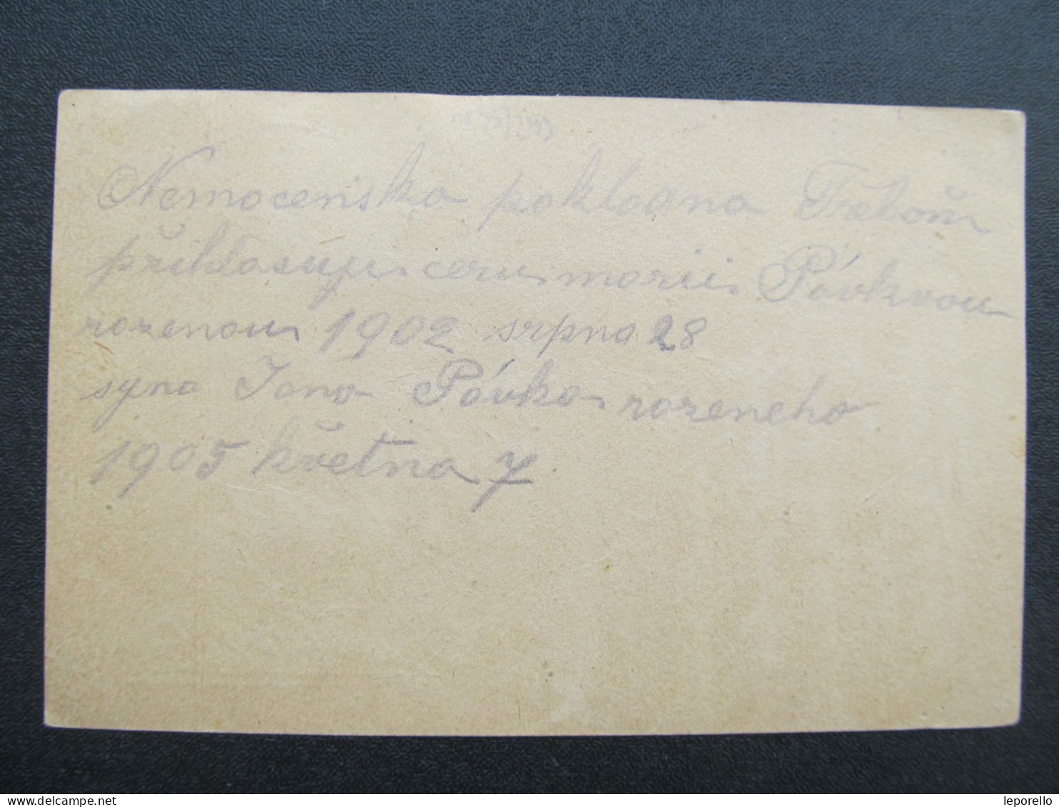 GANZSACHE Ševětín - Třeboň Hradčany 1919 Neplachov J. Pávek /// P6206 - Brieven En Documenten