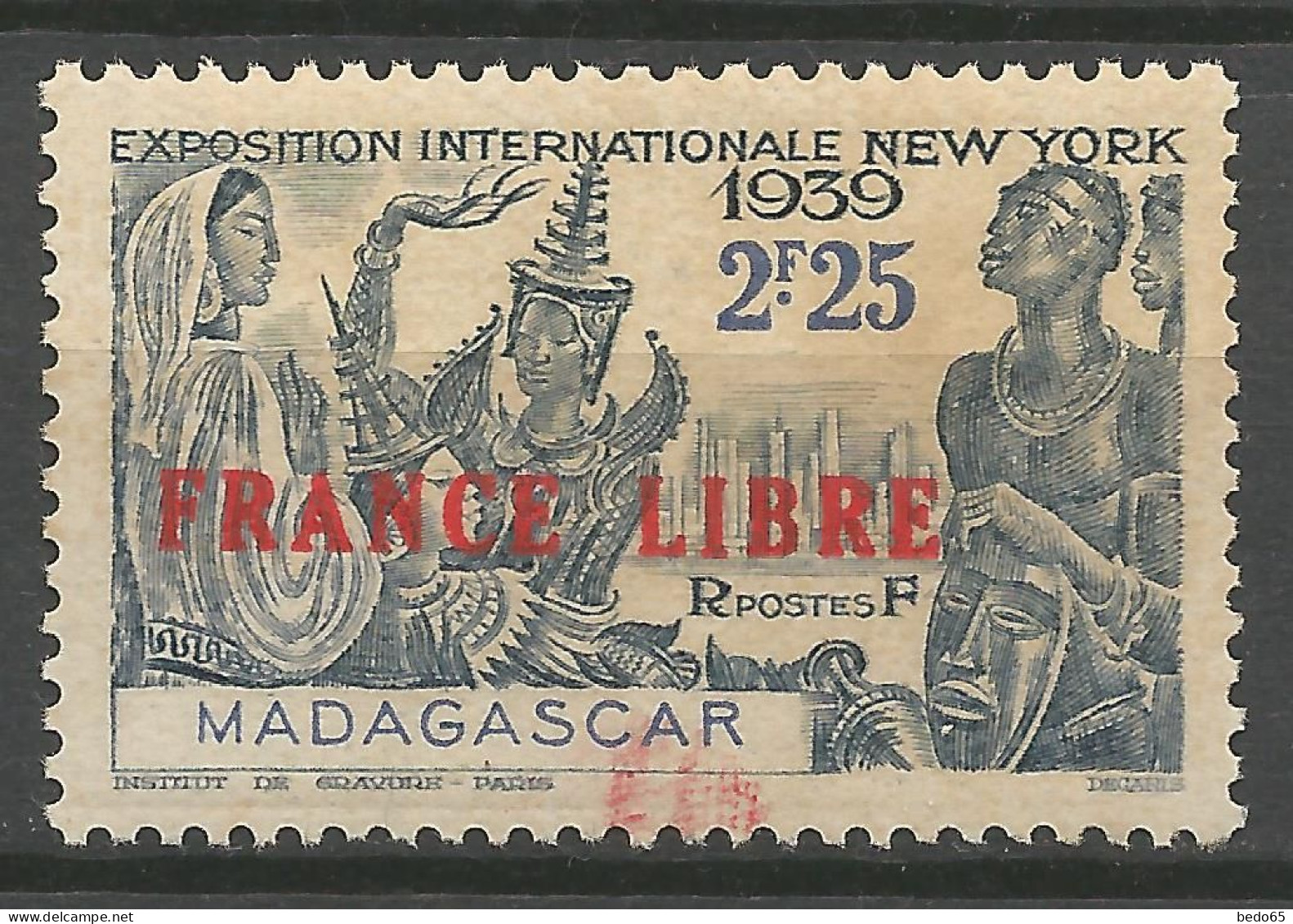 MADAGASCAR  N° 238 NEUF**  SANS CHARNIERE NI TRACE / Hingeless  / MNH - Ongebruikt