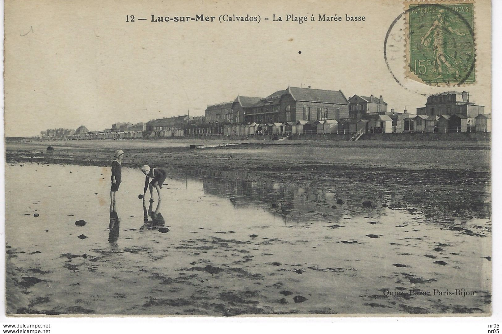 14 - LUC Sur MER ( Calvados )   - La Plage A Marée Basse - Luc Sur Mer