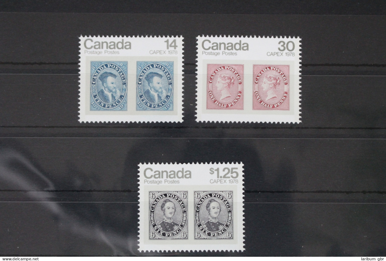 Kanada 691-693 Postfrisch Als 3 Paare #VF315 - Other & Unclassified