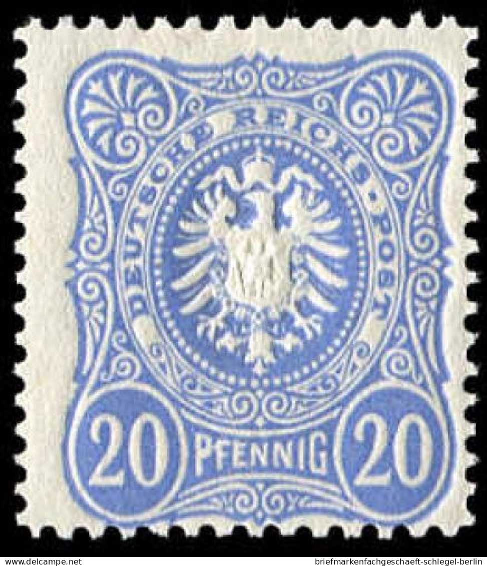 Deutsches Reich, 1880, 42 Ba, Postfrisch - Sonstige & Ohne Zuordnung