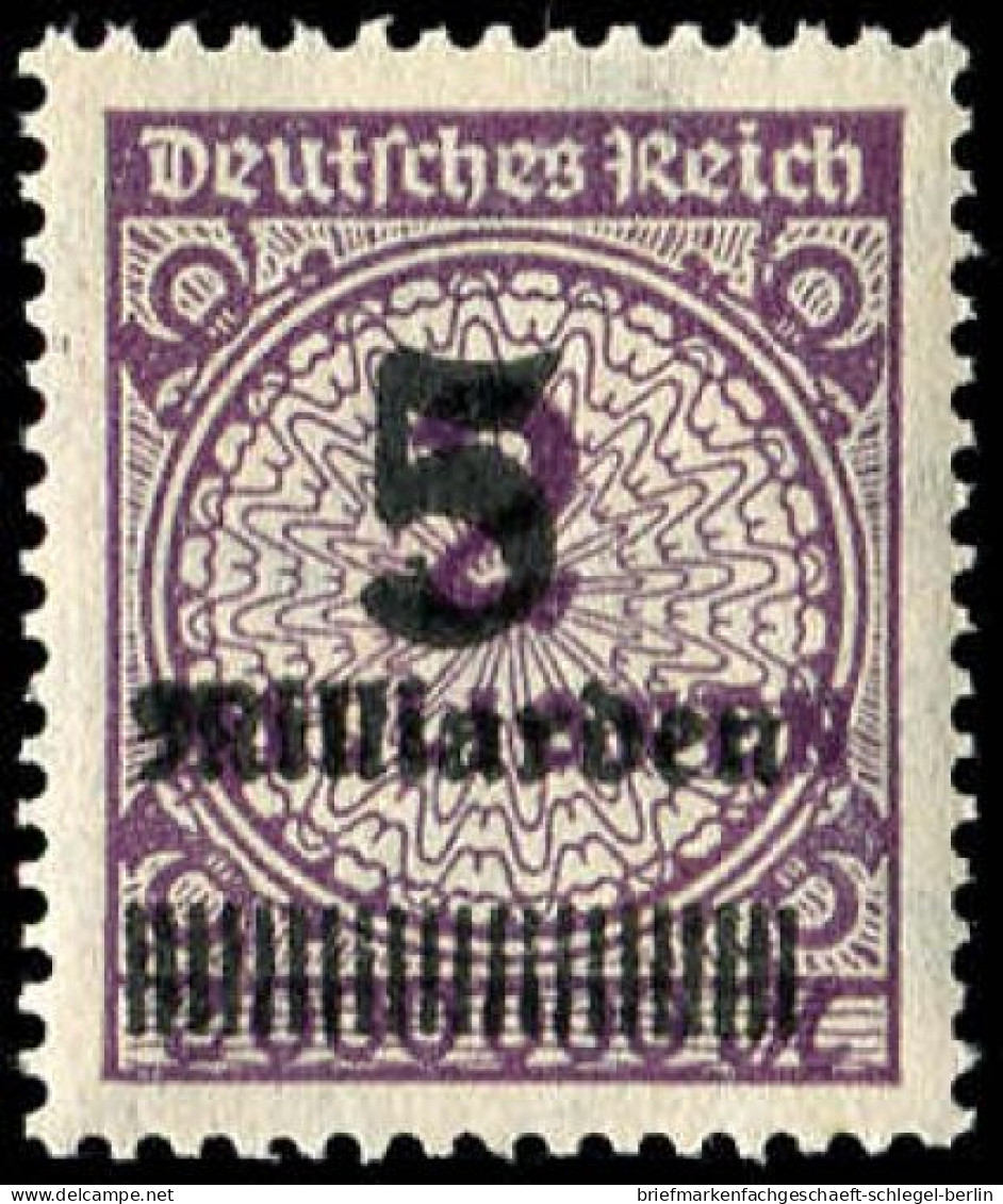 Deutsches Reich, 1923, 332 B, Postfrisch - Andere & Zonder Classificatie