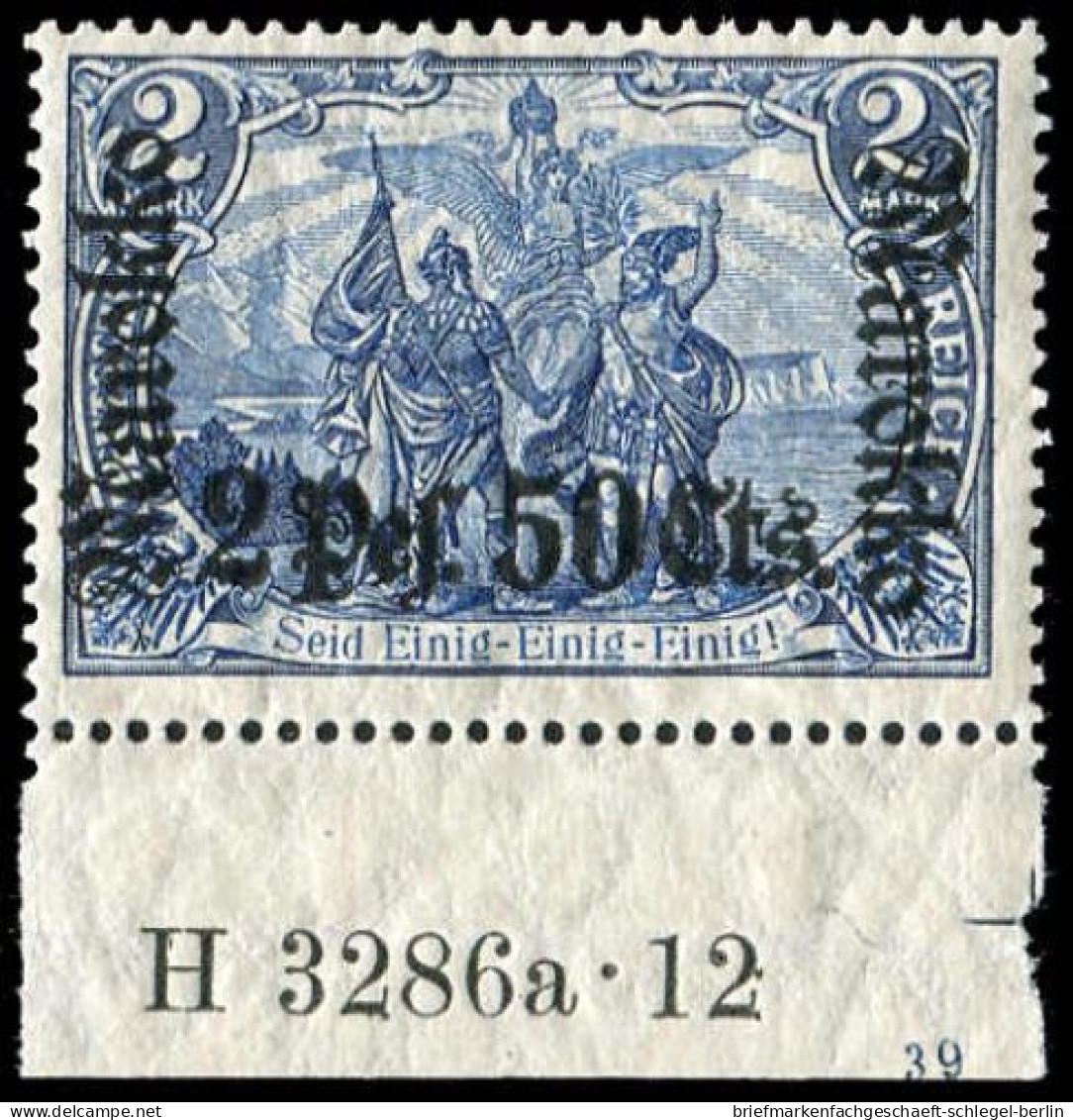 Deutsche Auslandspost Marokko, 1906, 56 I A HAN A, Postfrisch - Turkey (offices)