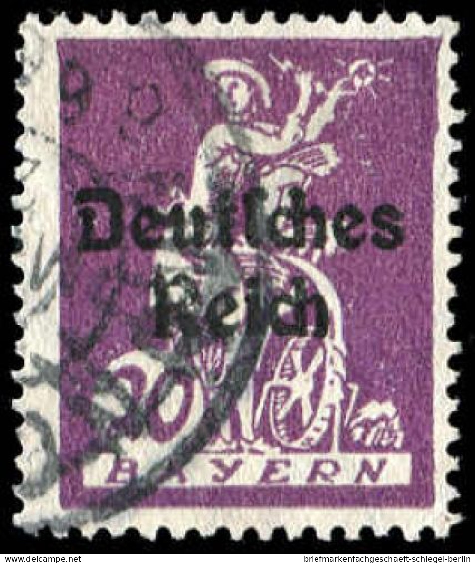 Deutsches Reich, 1920, 122 III, Gestempelt - Autres & Non Classés
