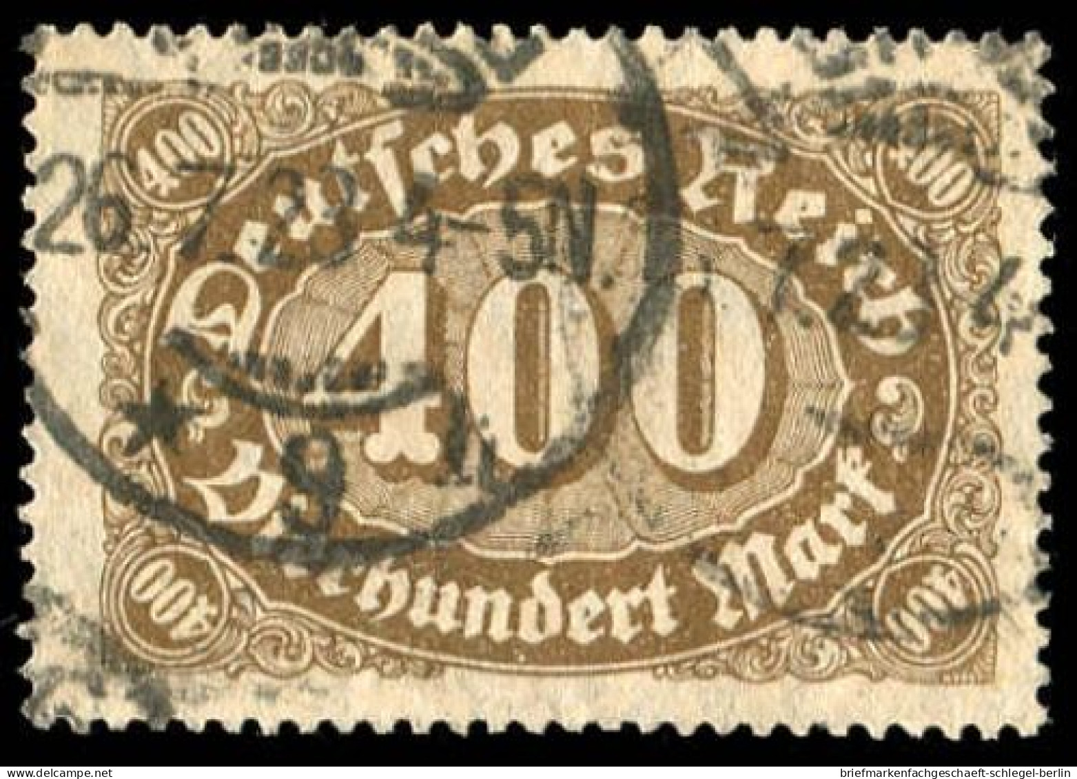 Deutsches Reich, 1922, 222 C, Gestempelt - Altri & Non Classificati