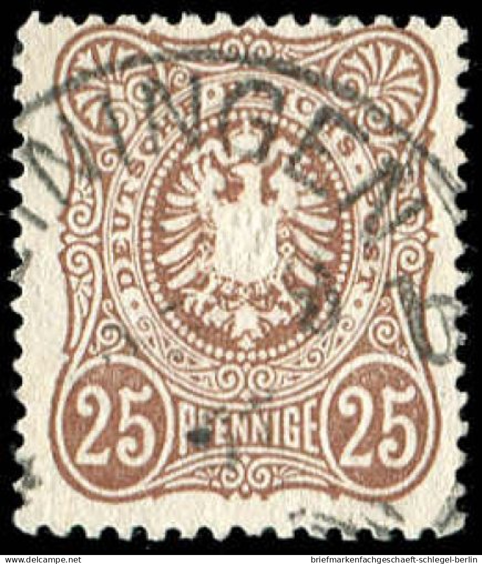 Deutsches Reich, 1875, 35 B, Gestempelt - Sonstige & Ohne Zuordnung