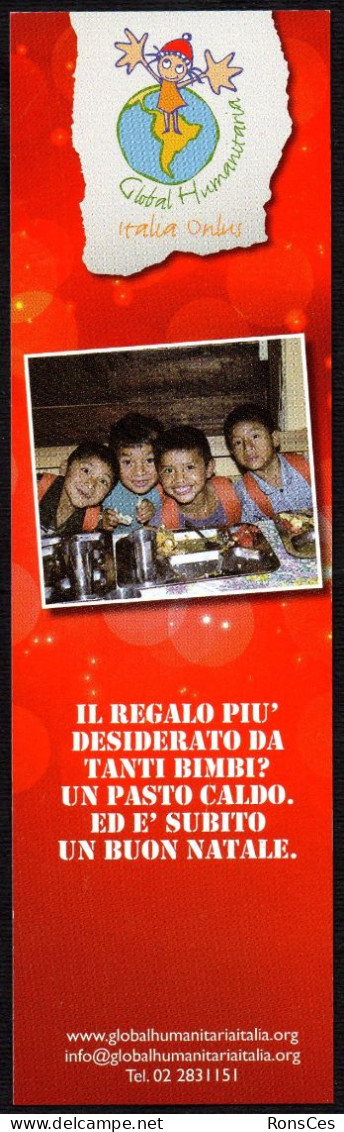 CHILDREN - ITALIA - SEGNALIBRO / BOOKMARK - GLOBAL HUMANITARIA ITALIA ONLUS - I - Marque-Pages