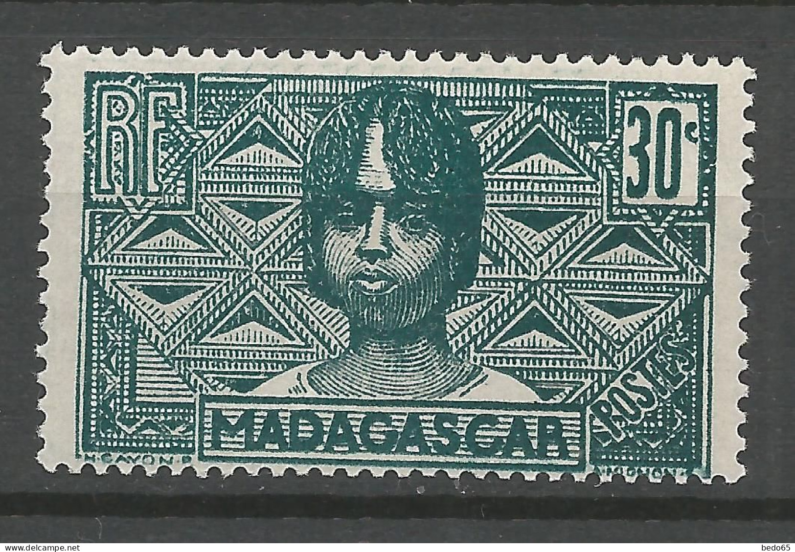 MADAGASCAR  N° 269 Gom Coloniale NEUF**  SANS CHARNIERE NI TRACE / Hingeless  / MNH - Unused Stamps