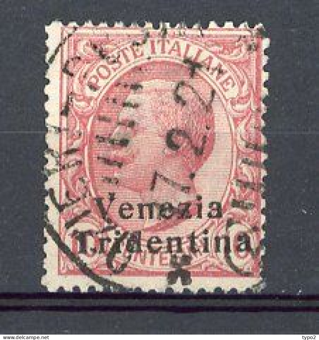 TRENTIN  Yv. SA, N° 22 (o)  10c  Timbres D'Italie 1901-1917 Surchargés Cote 5 Euro BE  2 Scans - Trentino