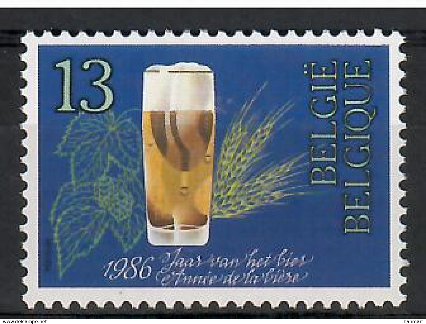 Belgium 1986 Mi 2282 MNH  (ZE3 BLG2282) - Wein & Alkohol