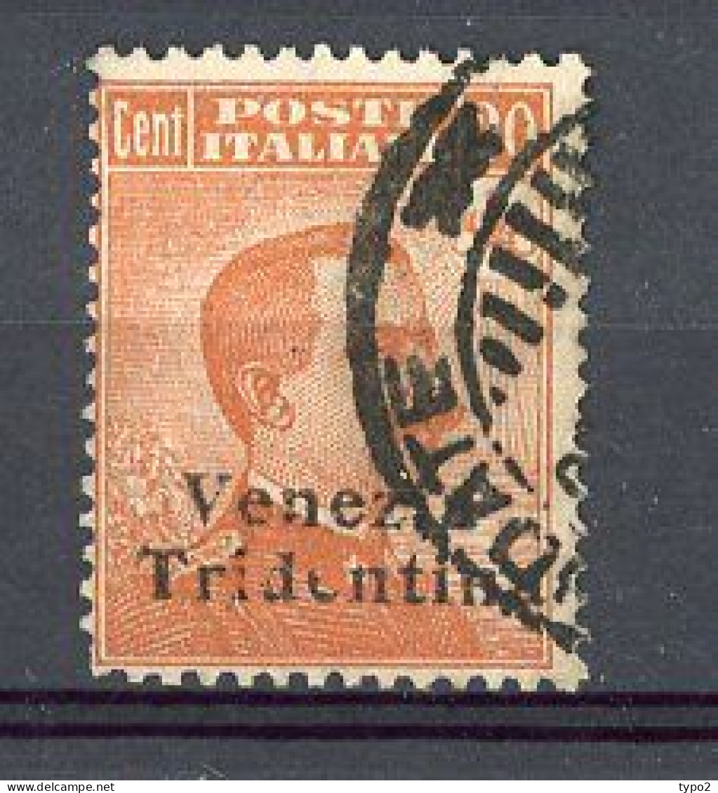 TRENTIN  Yv. SA, N° 23 (o)  20c  Timbres D'Italie 1901-1917 Surchargés Cote 5 Euro BE  2 Scans - Trento