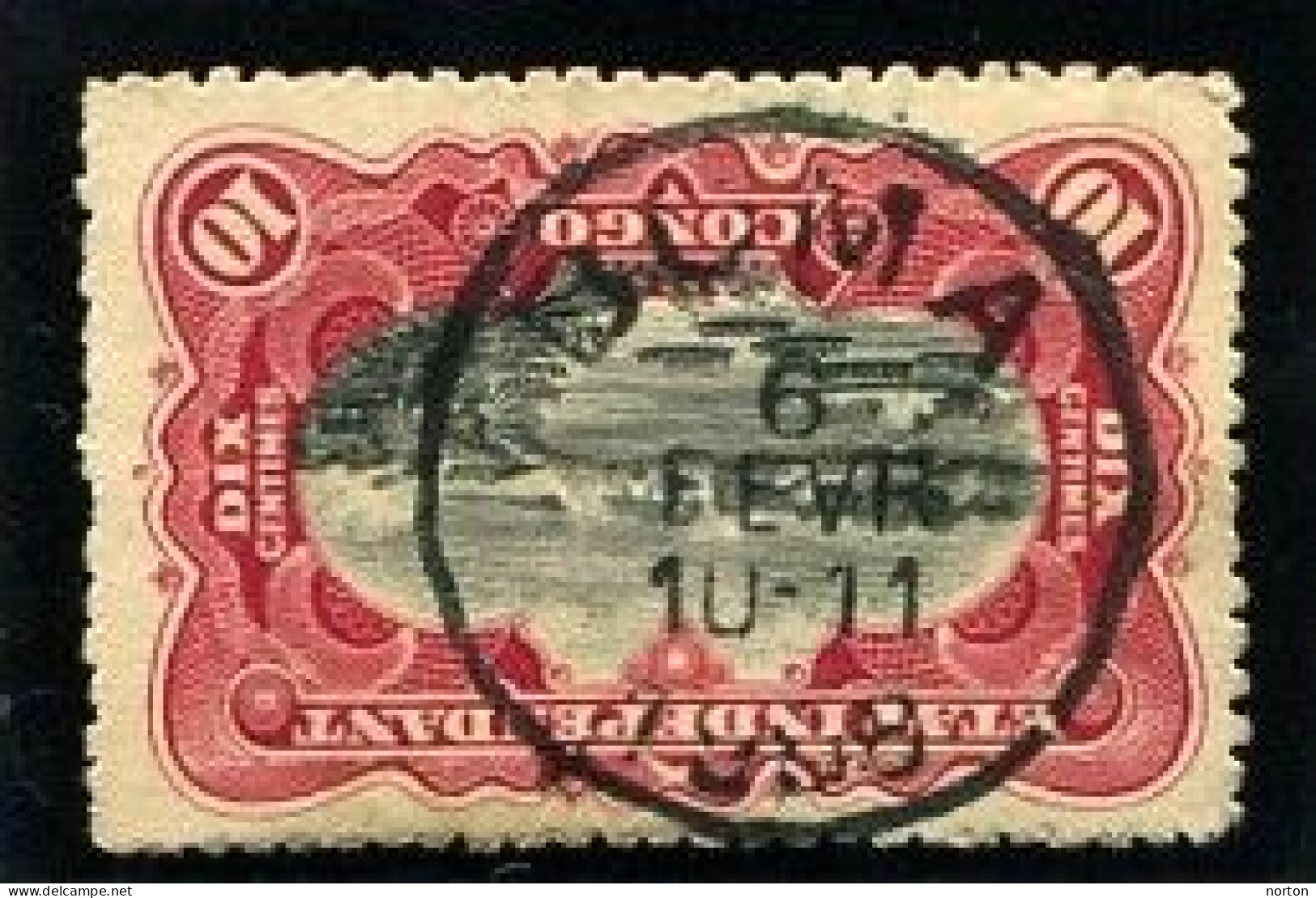 Congo Boma Oblit. Keach 1.6-DMtY Sur C.O.B. 19 Le 06/02/1906 - Used Stamps