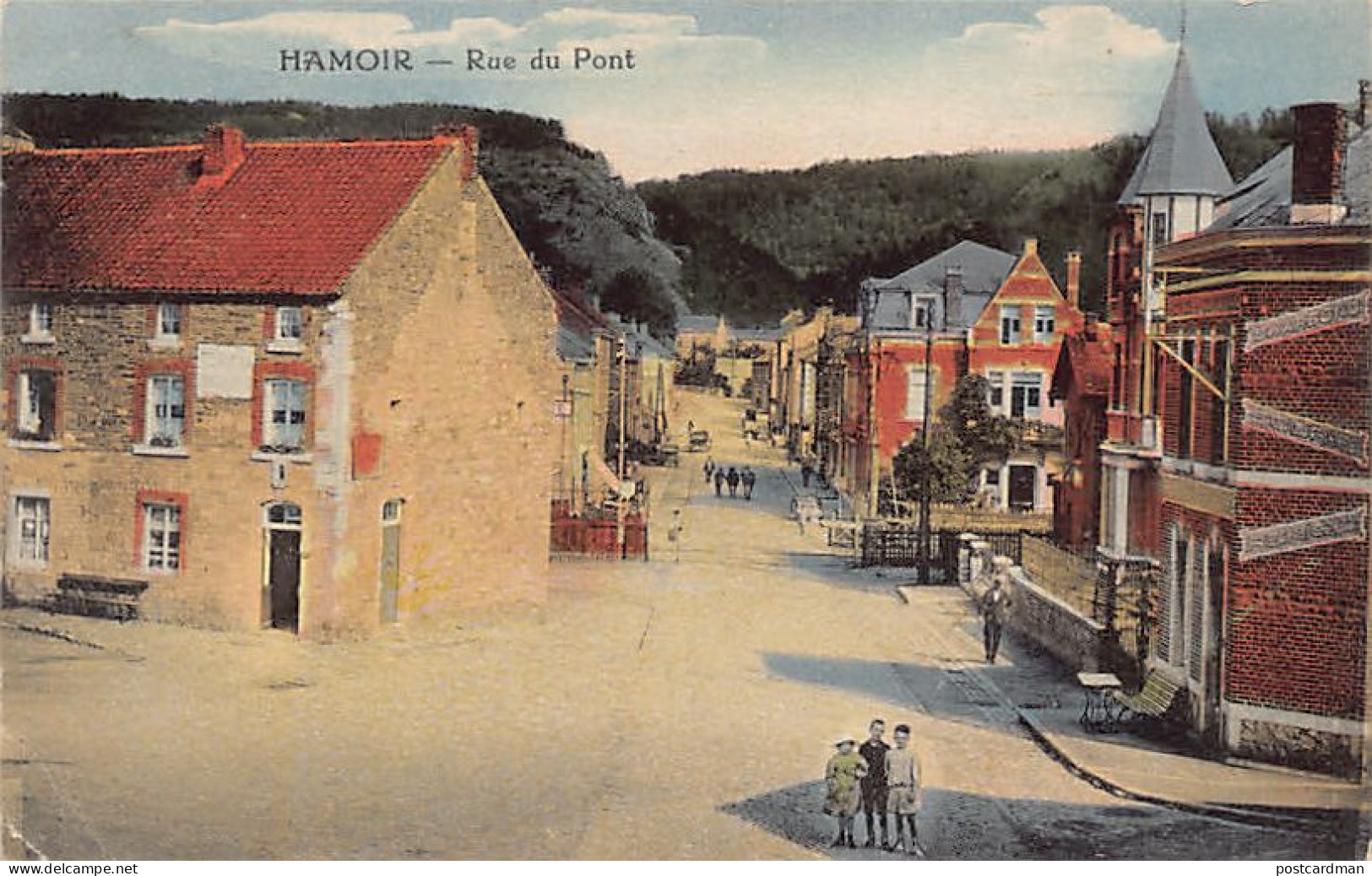 Belgique - HAMOIR (Liège) Rue Du Pont - Hamoir
