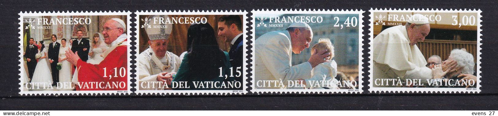 VATICAN-2022-POPE  FRANCIS-MNH. - Christianity