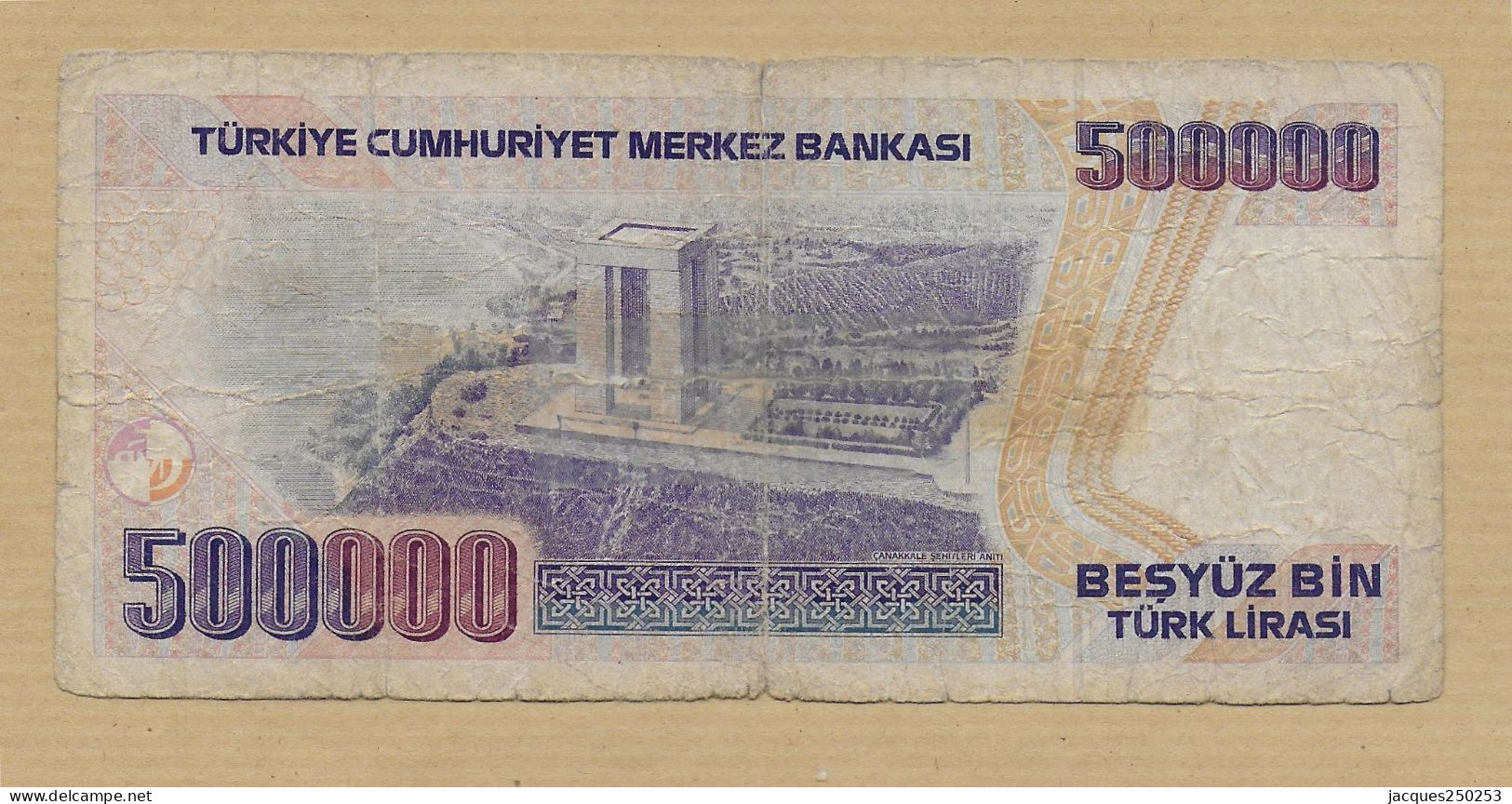 500000 LIRASI 1993 - Turchia