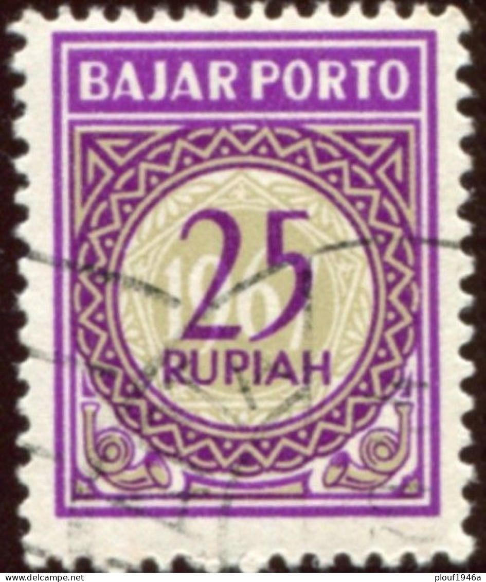 Pays : 235 (Indonésie : République)  Yvert Et Tellier N° : Tx    44 (o) - Indonesia