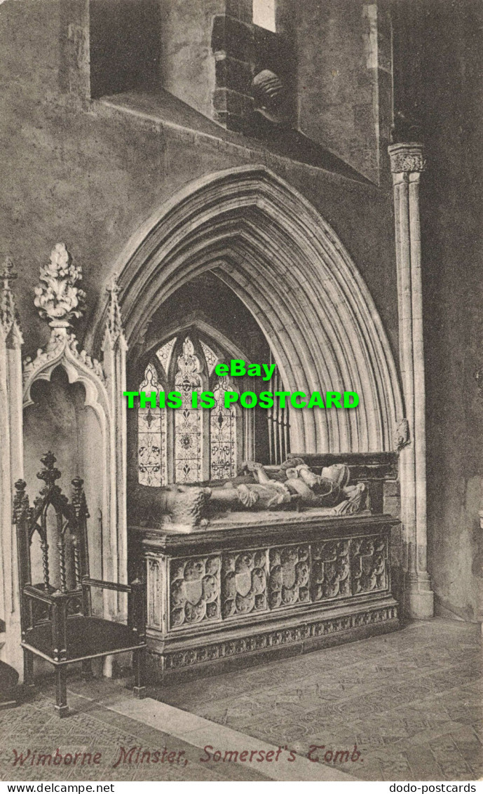 R604670 Wimborne Minster. Somerset Tomb. F. Frith. No. 19480 - World