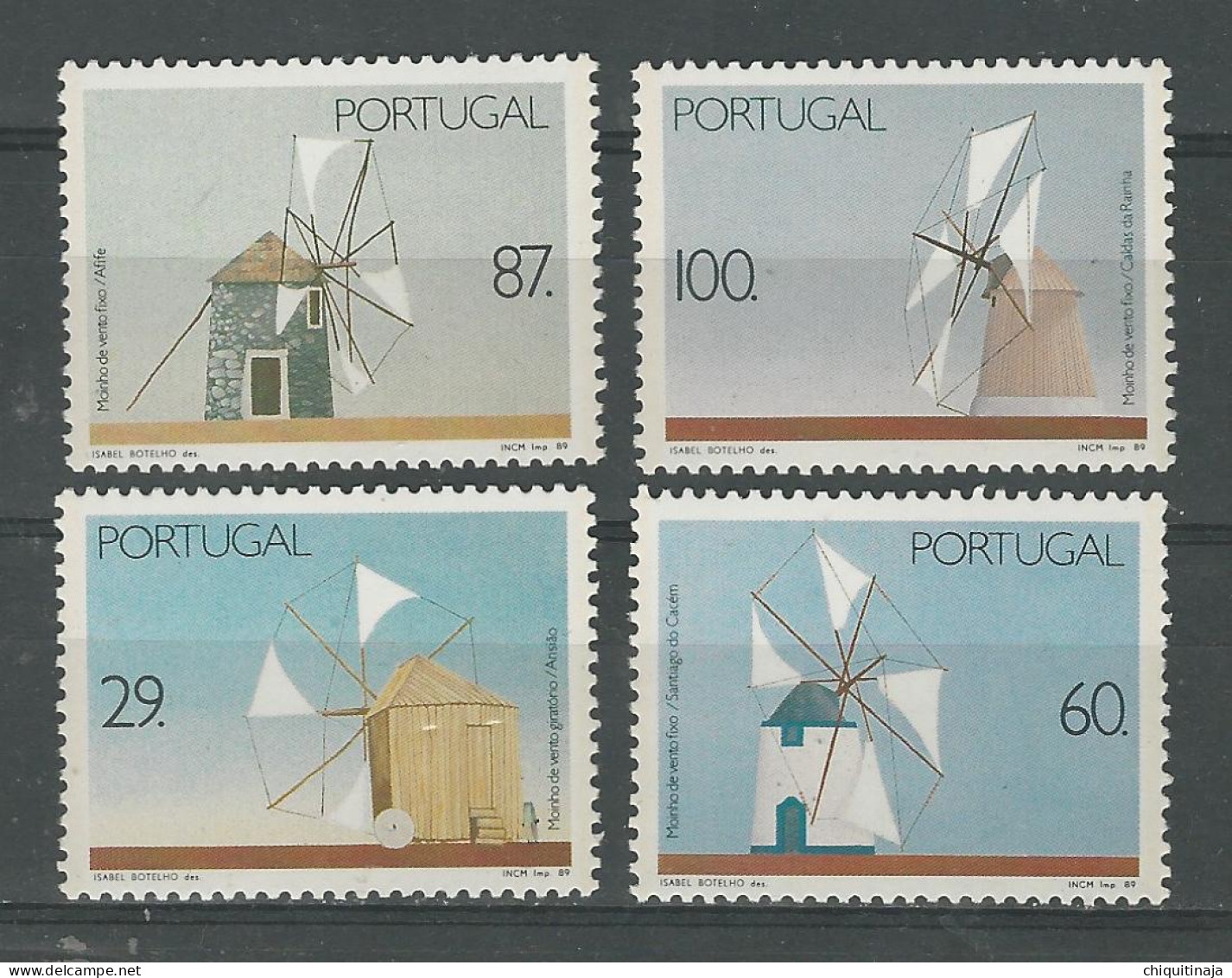 Portugal 1989 “Molinos” MNH/** - Unused Stamps
