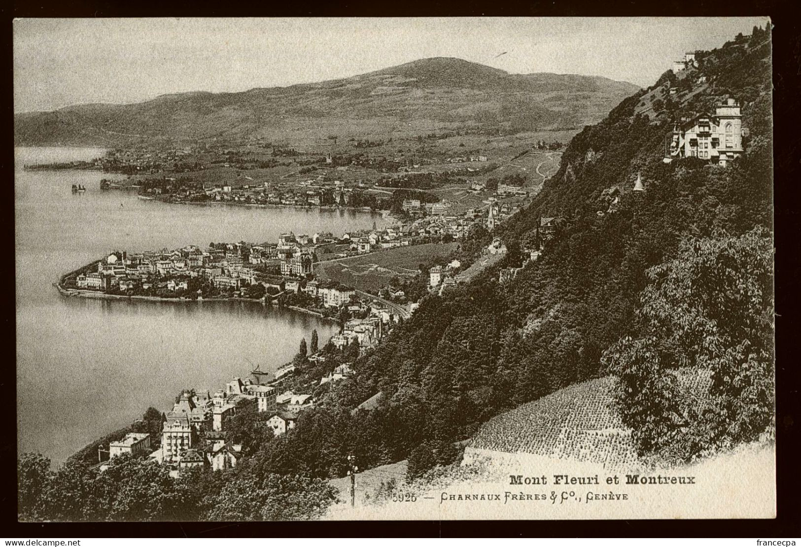 14792 - SUISSE - Mont Fleuri Et MONTREUX - Montreux