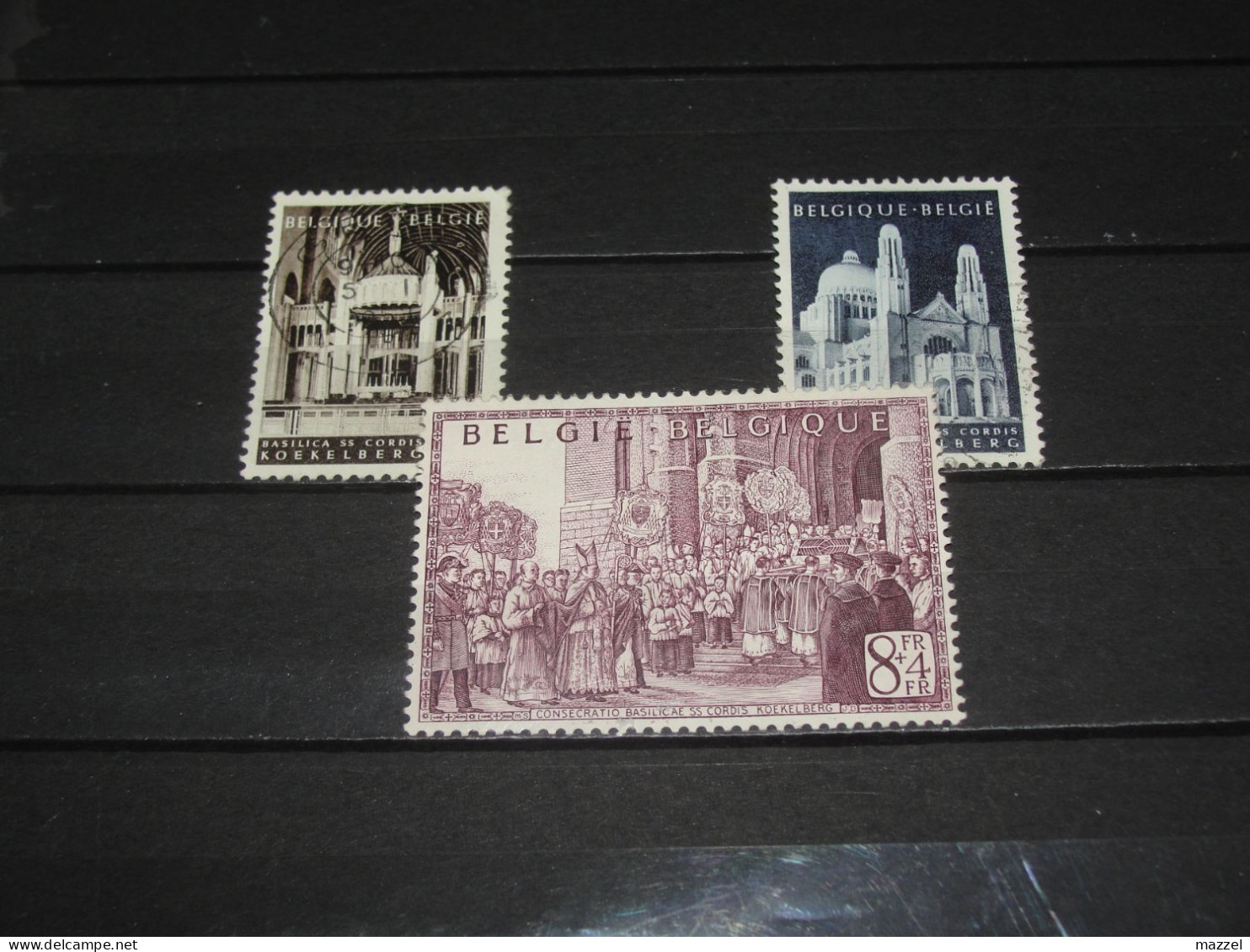 BELGIE  NUMMER  876-878  GEBRUIKT,  (USED), - Used Stamps