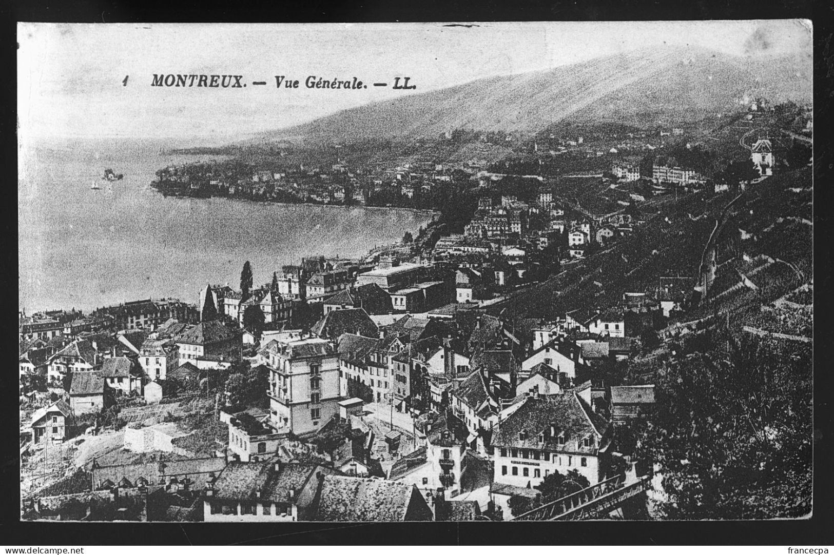 14796 - SUISSE - MONTREUX - Vue Générale - Montreux