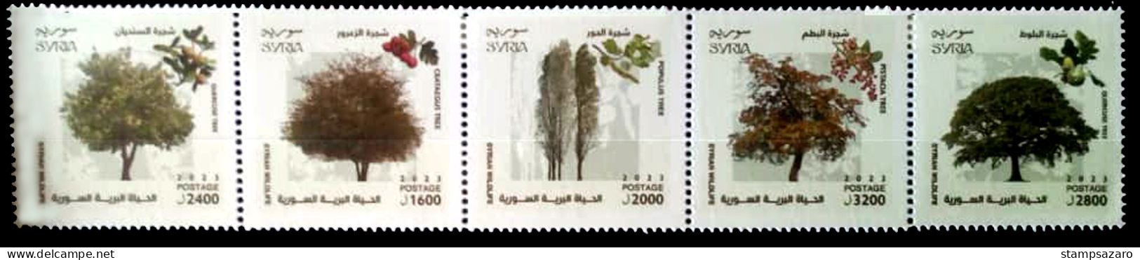 Syrie , Syrien , Syria 2023 New Issued Syrian Wildlife, Complete Set, MNH** - Siria