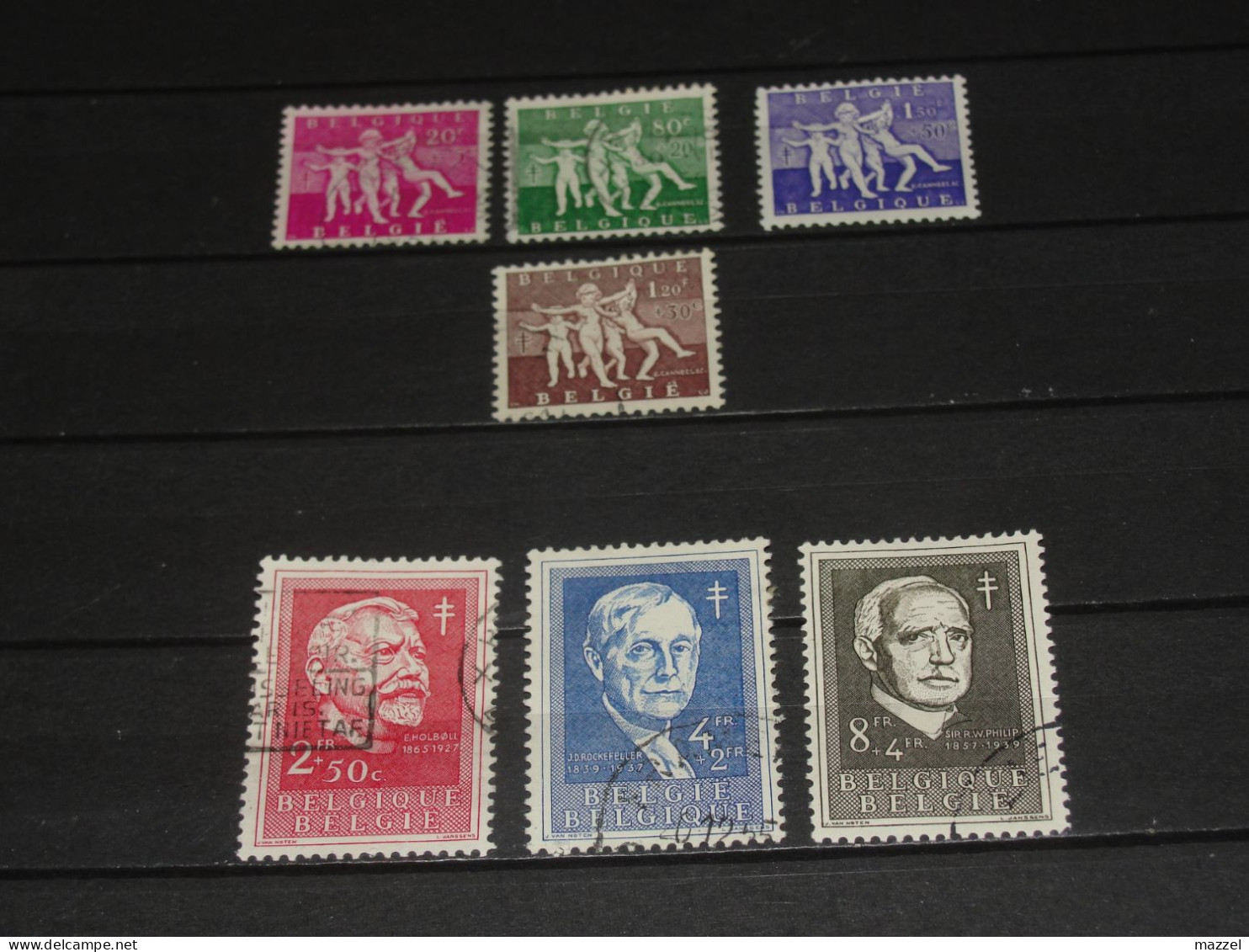 BELGIE  NUMMER  979-985  GEBRUIKT,  (USED), - Used Stamps