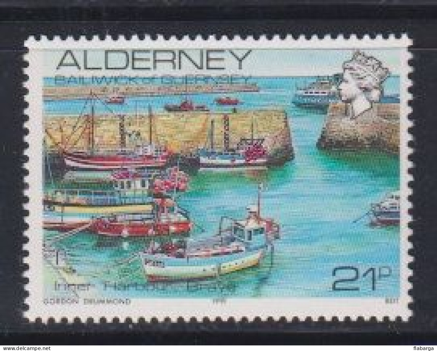 Año 1991 Yvert Nº 48 Vista De Alderney - Alderney