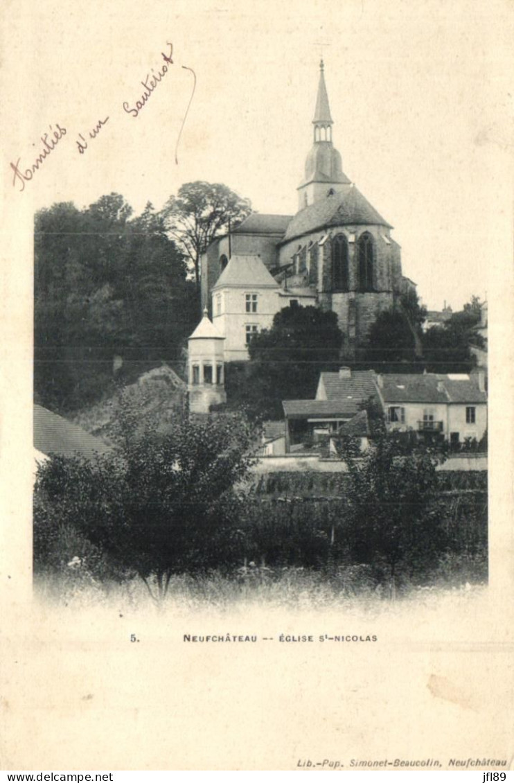 France > [88] Vosges > Neufchateau - Eglise Saint Nicolas - 7525 - Neufchateau