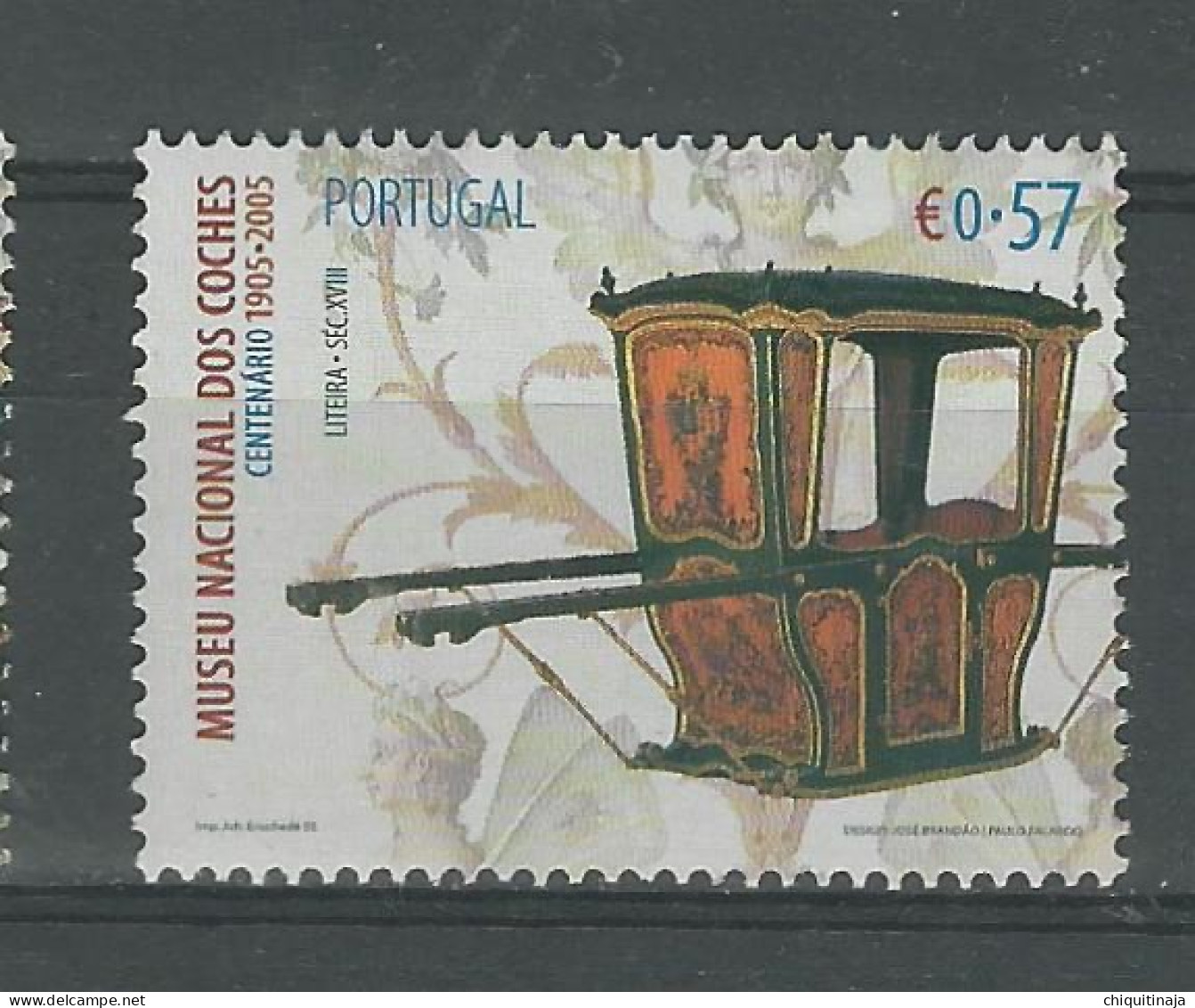 Portugal 2005 “Centenario Del Museo De Carruajes” MNH/** - Nuevos