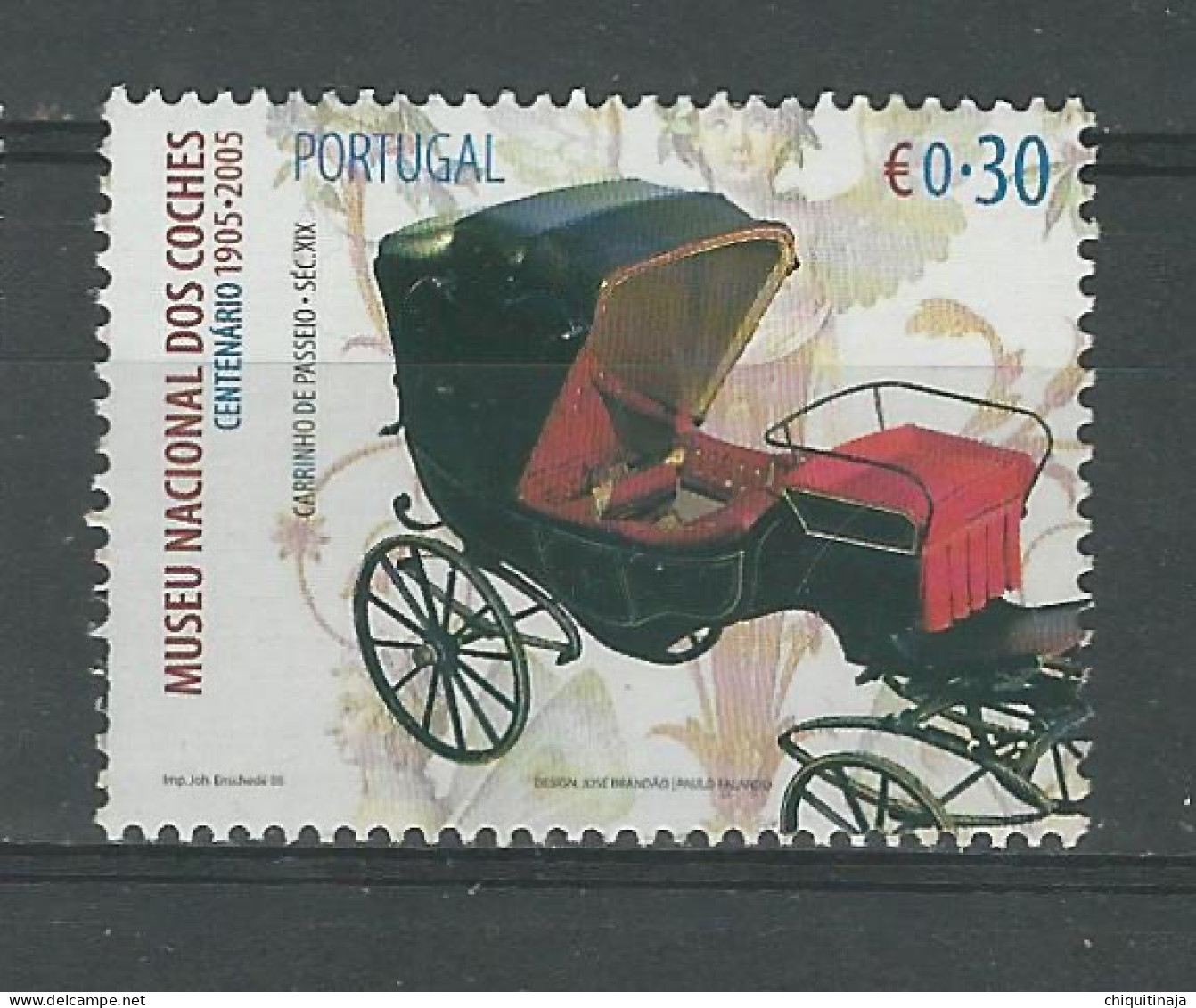 Portugal 2005 “Centenario Del Museo De Carruajes” MNH/** - Nuevos