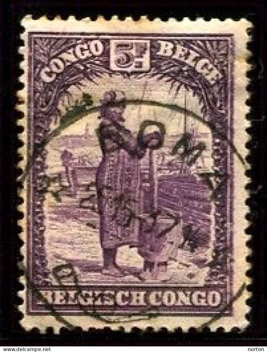 Congo Boma Oblit. Keach 8A1 Sur C.O.B. 181 Le 25/10/1937 - Usati