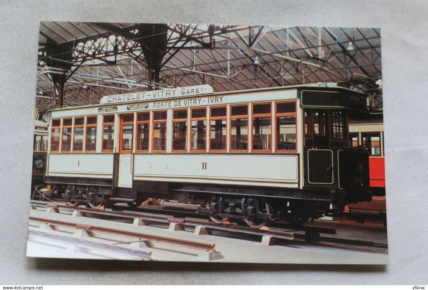 Cpm, Paris 75, Métro, Motrice Série 500, Mise En Service 1907 - Metropolitana