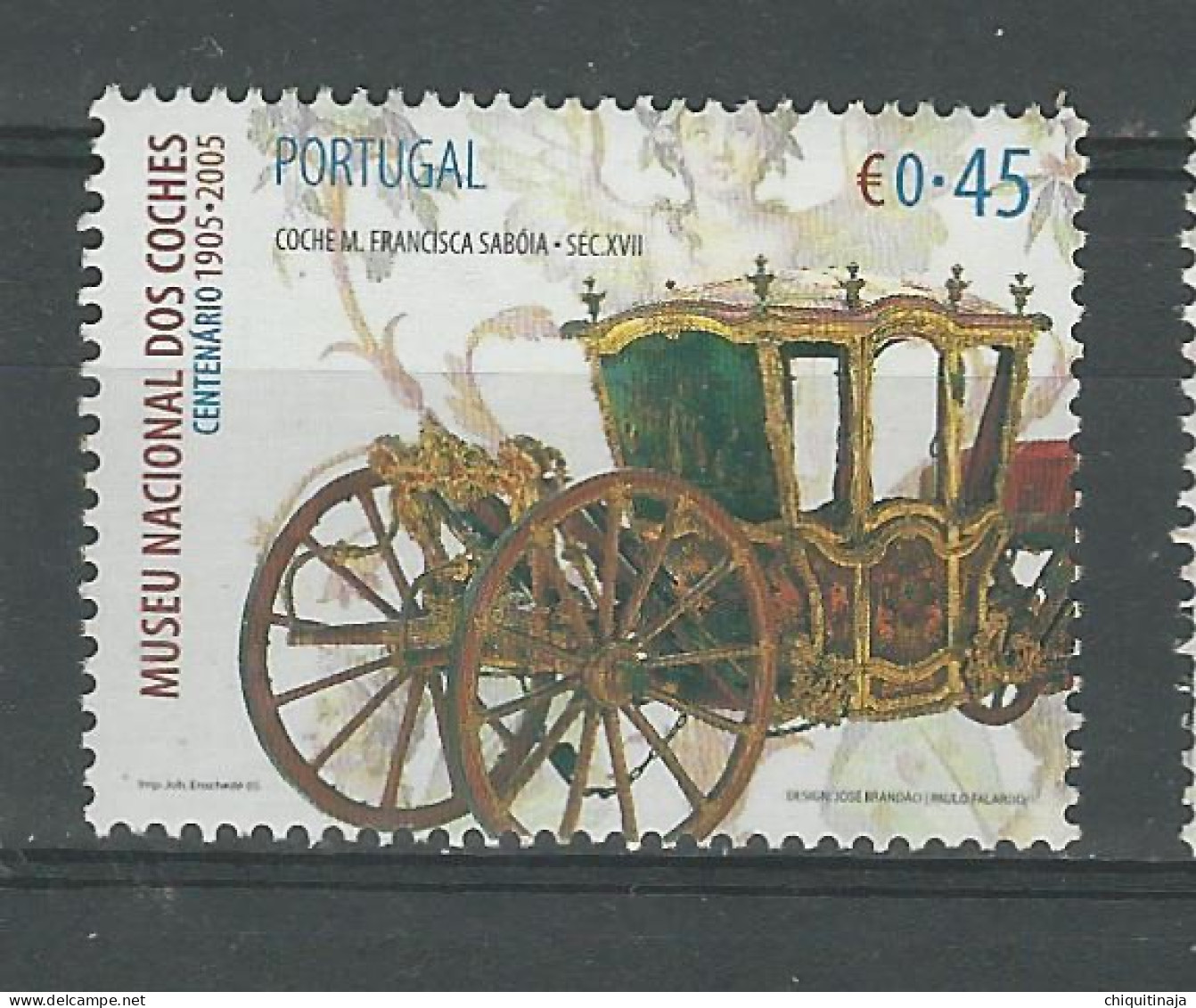 Portugal 2005 “Centenario Del Museo De Carruajes” MNH/** - Nuovi