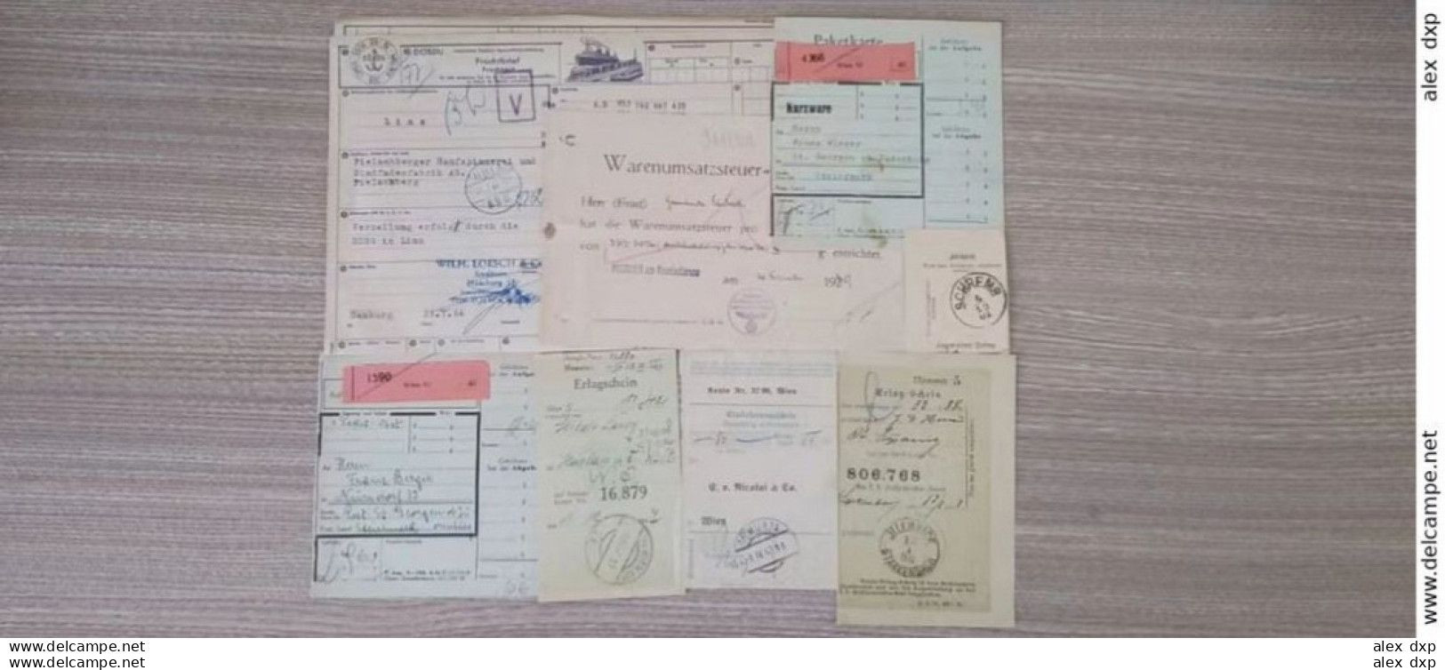 AUSTRIA (LOT-15) > POSTAL HISTORY > Postal Documents From Empire And Republic Periods - Briefe U. Dokumente