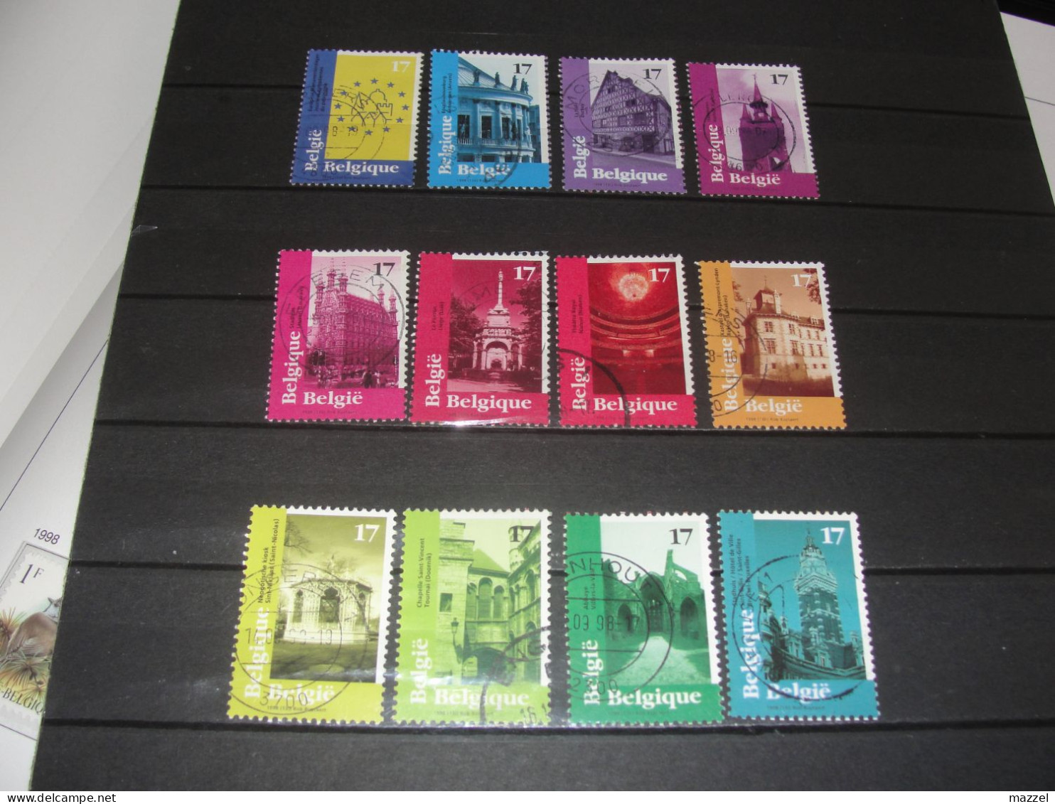 BELGIE  NUMMER  2763-2774  GEBRUIKT,  (USED), - Usados