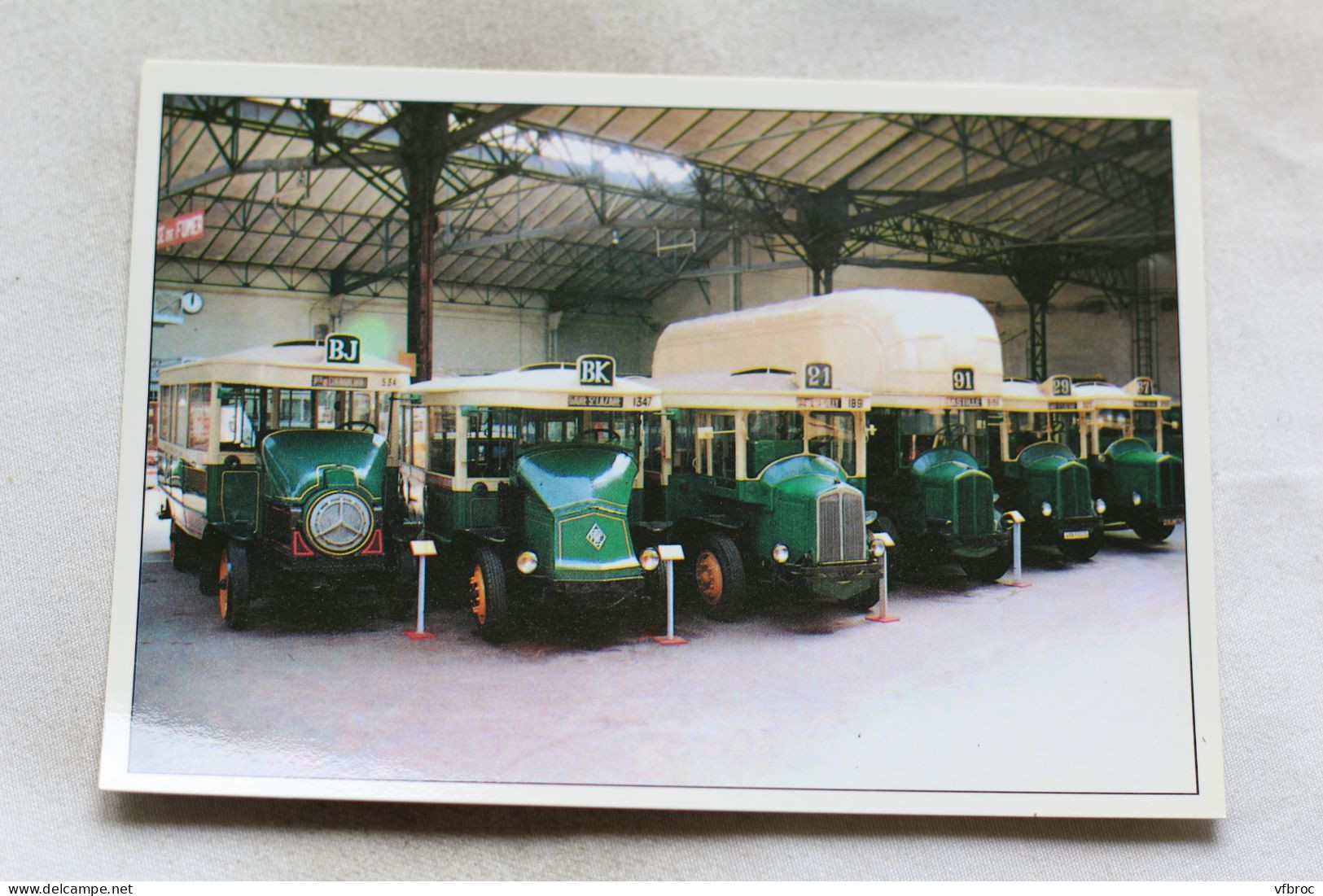 Cpm, Autobus Parisiens, Schneider Type H, Renault PN - Bus & Autocars