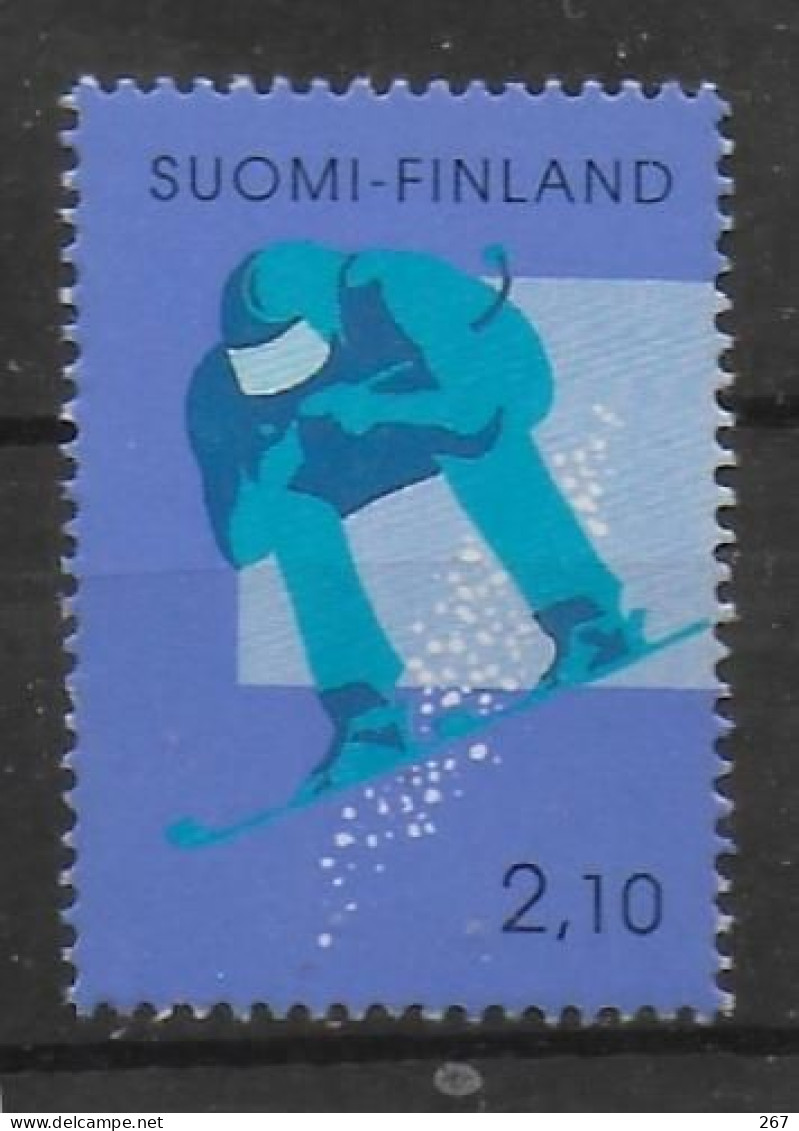 FINLANDE   N° 1121  * *  Ski - Skisport