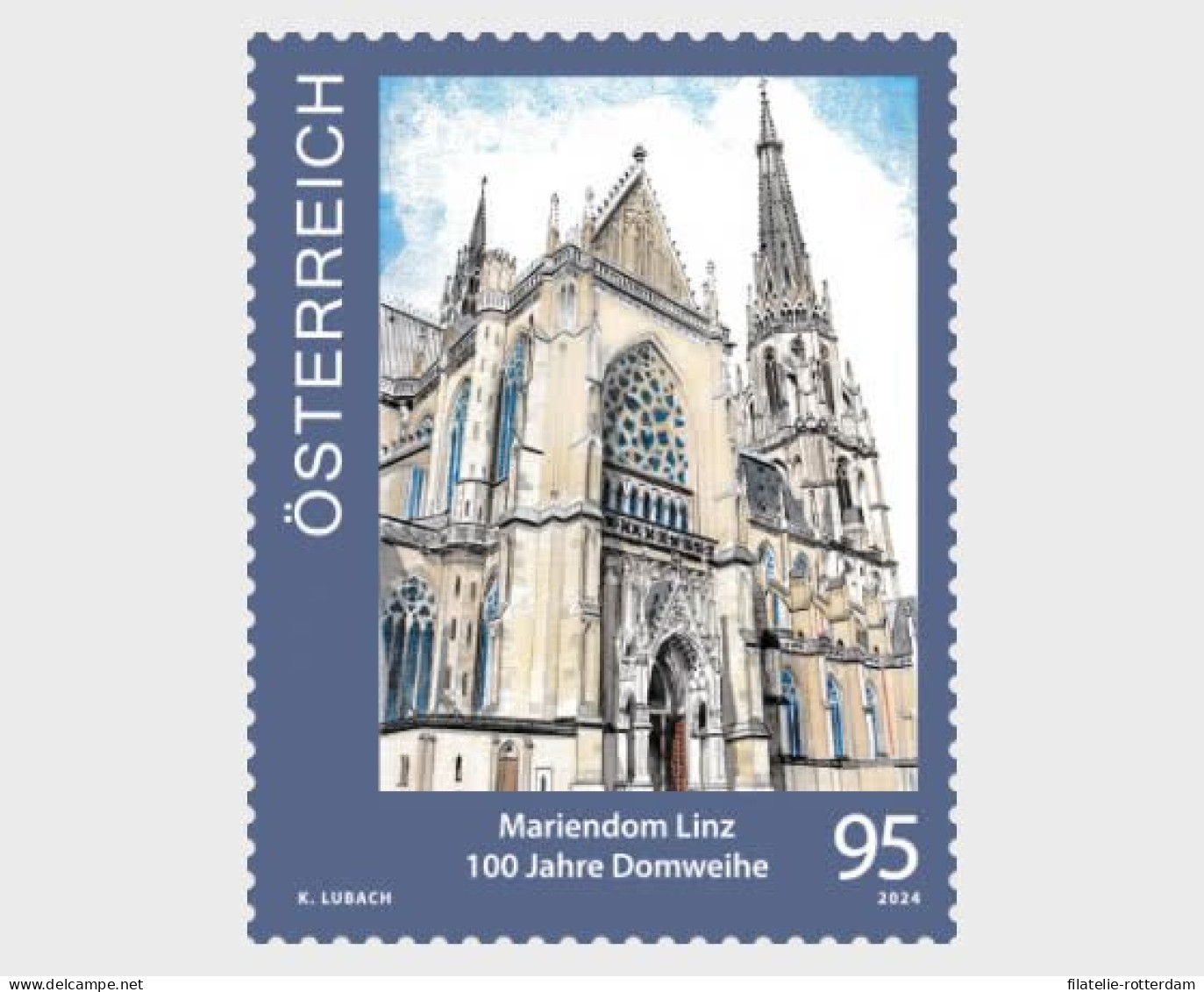 Austria / Oostenrijk - Postfris / MNH - Cathedral Linz 2024 - Ungebraucht