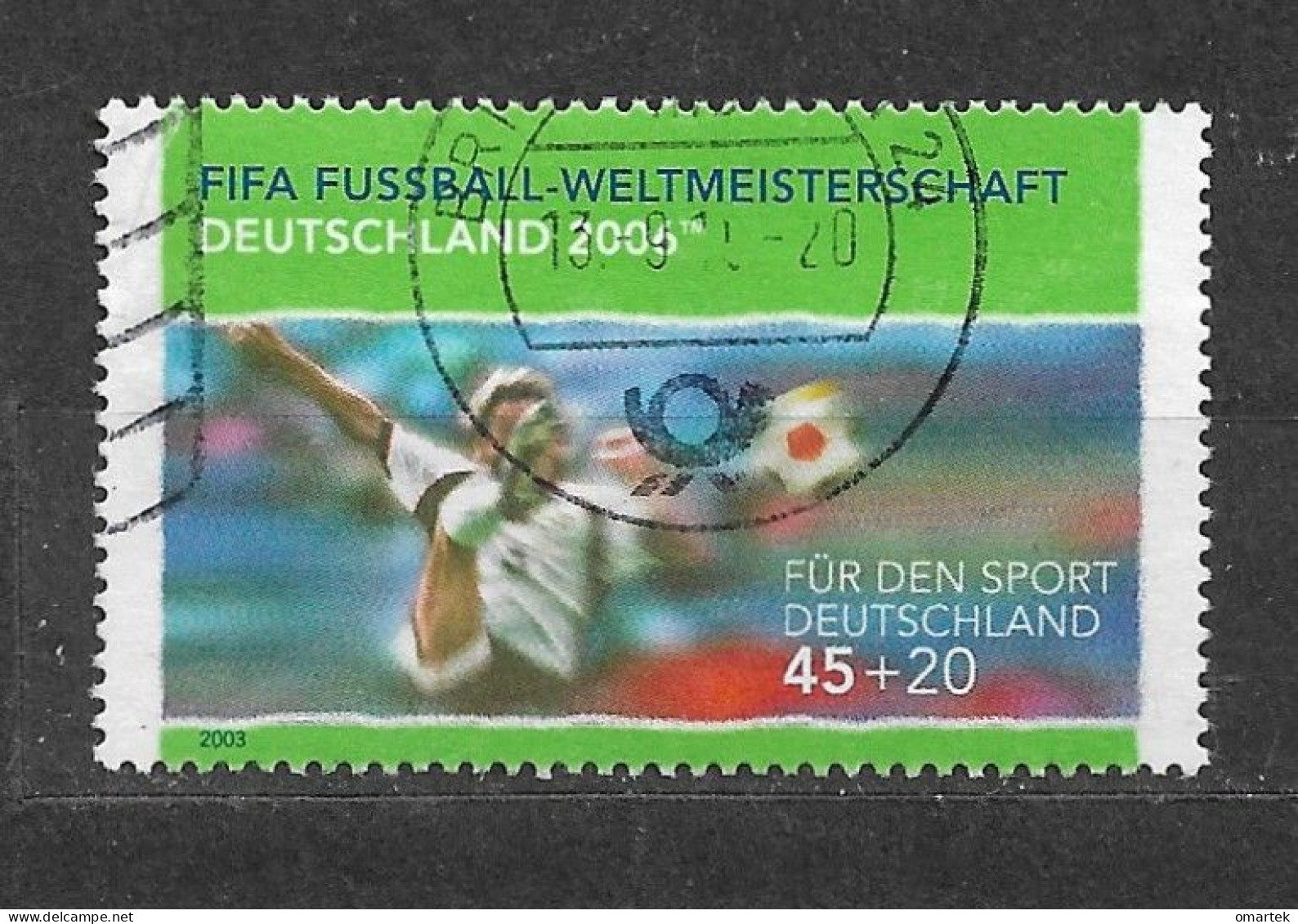 Deutschland Germany BRD 2003 ⊙ Mi 2324 FIFA 2006 Football. Fussball Weltmeisterschaft. - Used Stamps