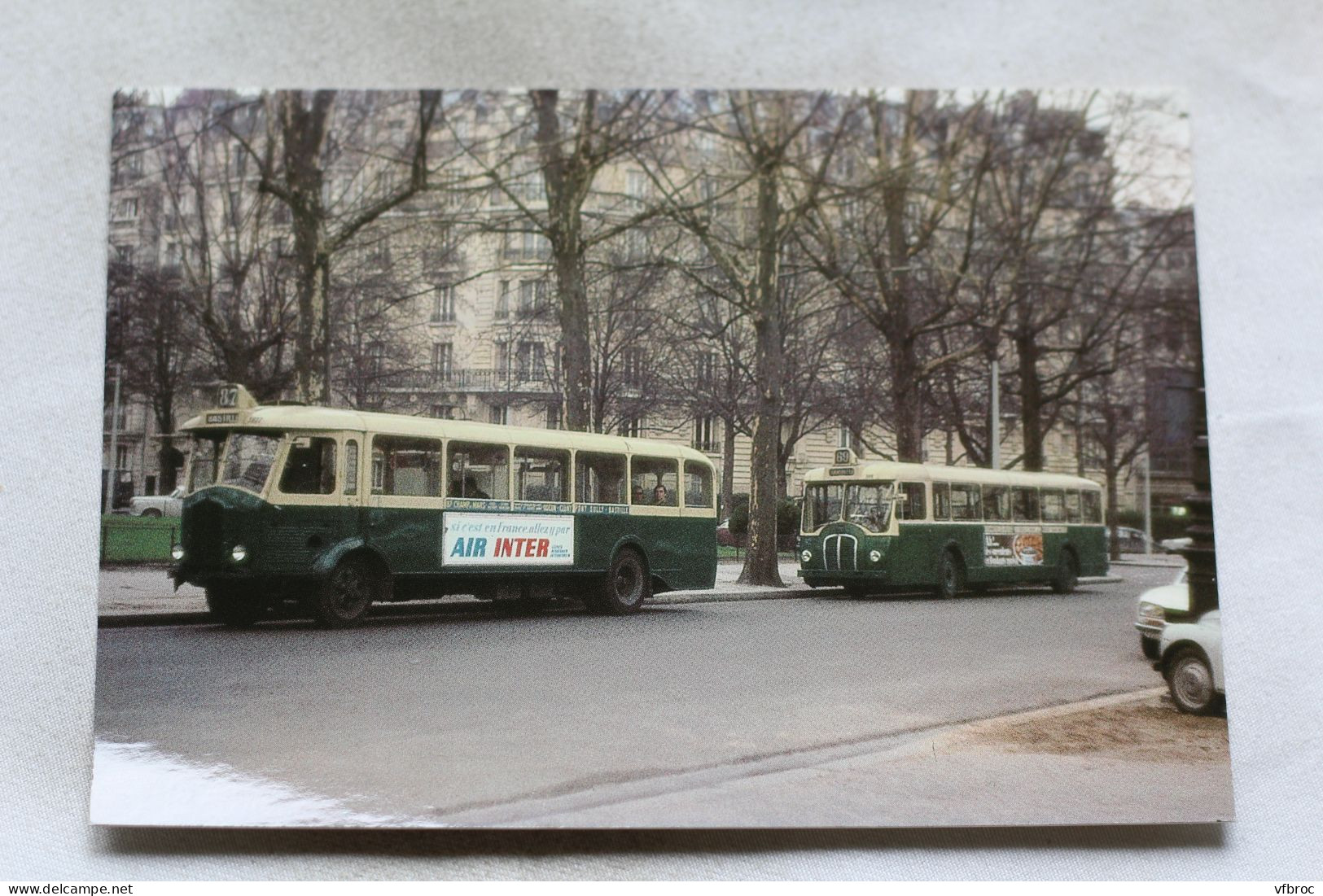 Cpm, Paris 75 Saint Mandé, Autobus Parisiens, TN4H, Mise En Service 1936 38 - Buses & Coaches