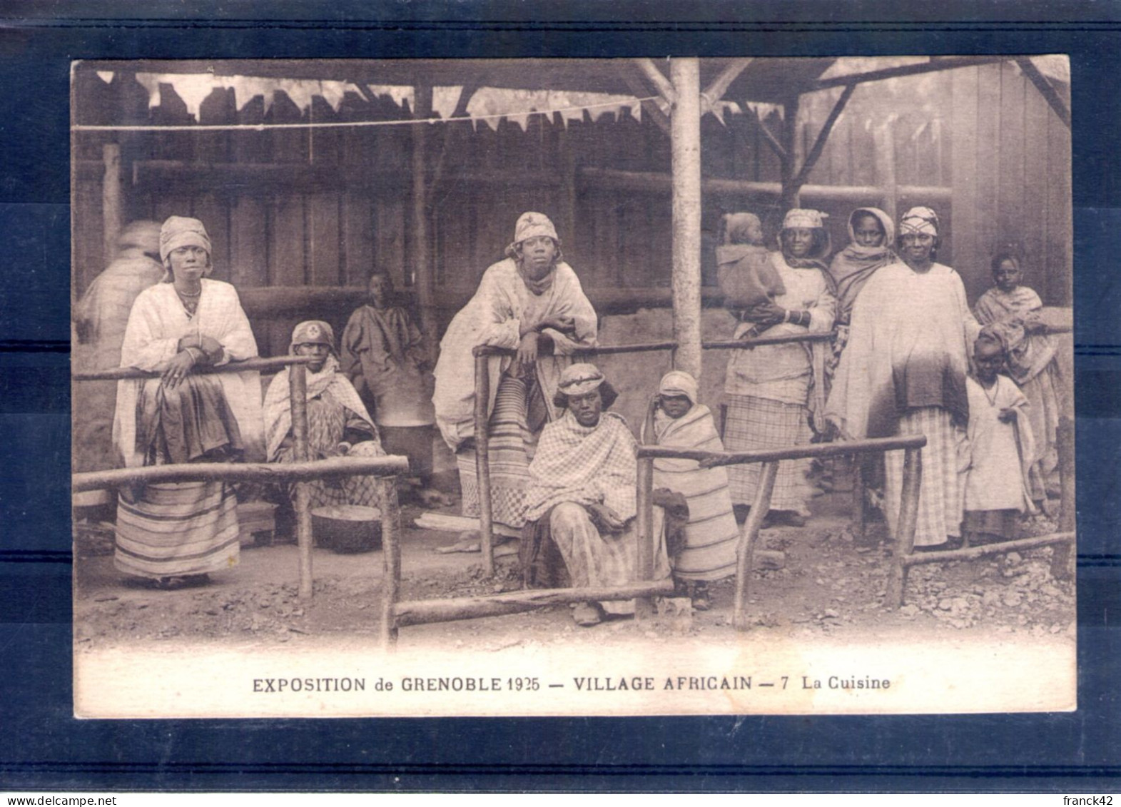 38. Exposition De Grenoble 1925. Village Africain. La Cuisine - Grenoble