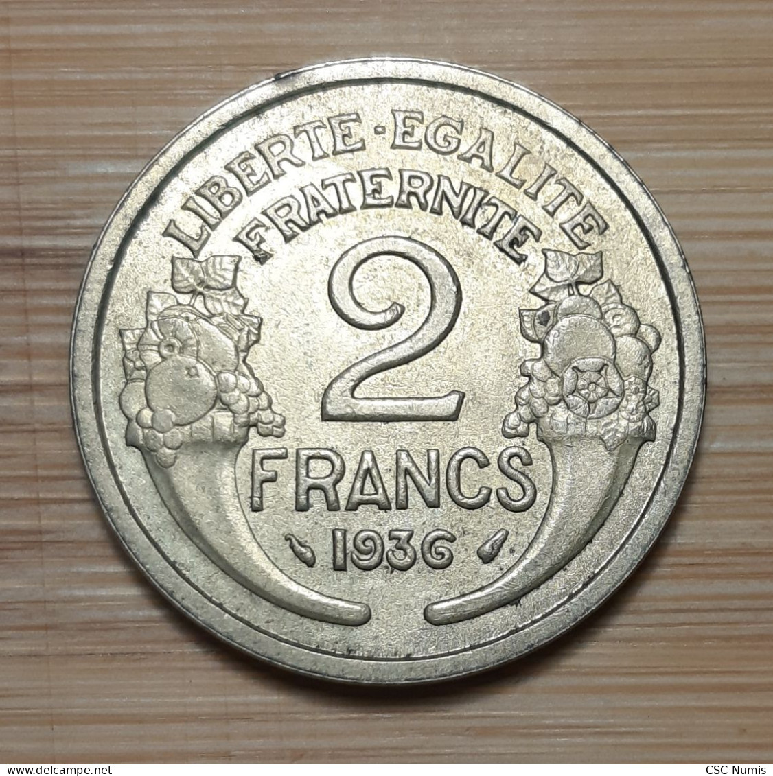 (N-0083) - IIIème République - 2 Francs 1936 – Morlon - 2 Francs