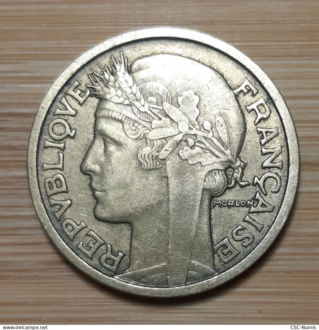 (N-0084) - IIIème République - 2 Francs 1937 – Morlon - 2 Francs