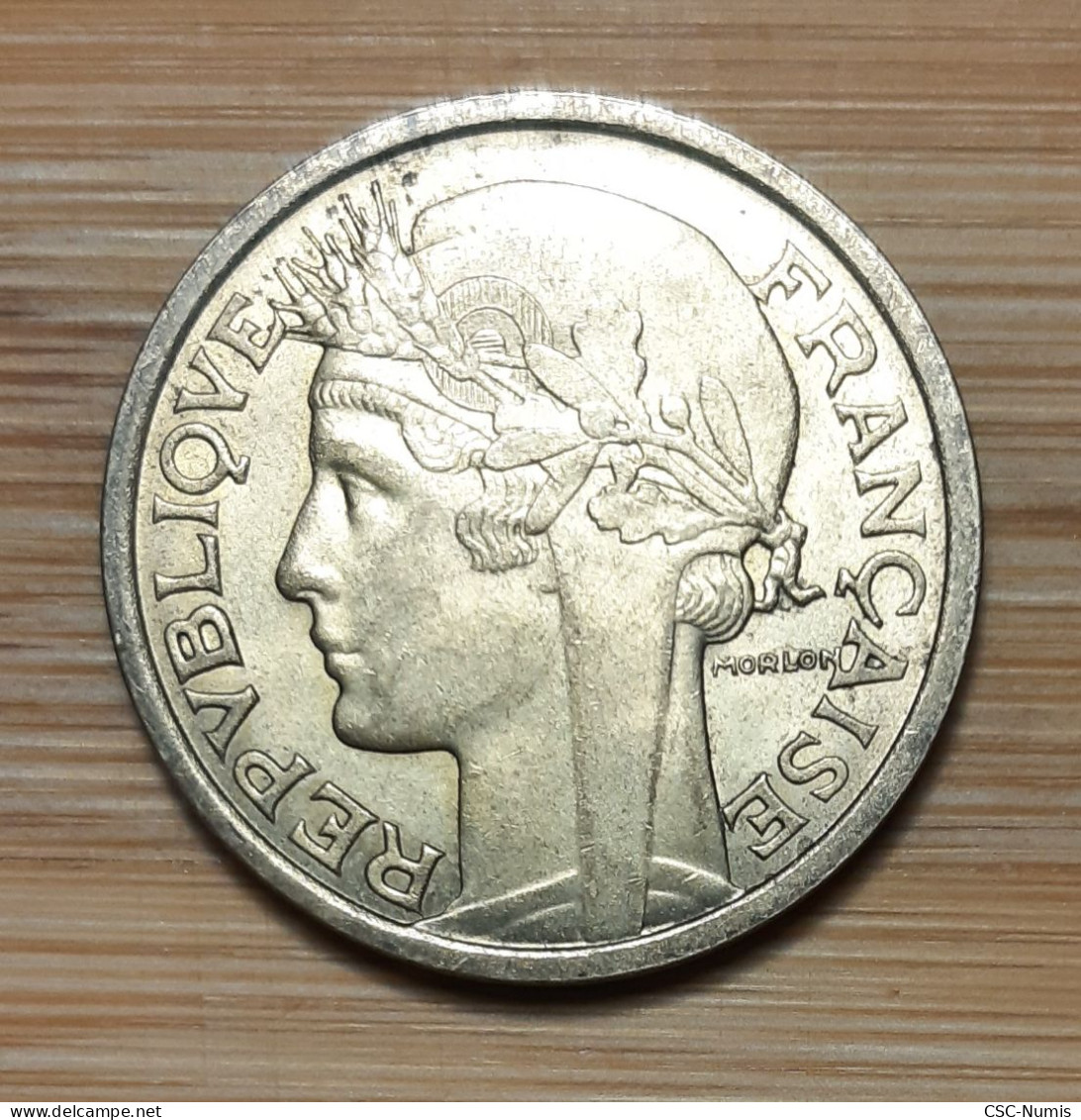 (N-0085) - IIIème République - 2 Francs 1938 – Morlon - SUPERBE - 2 Francs