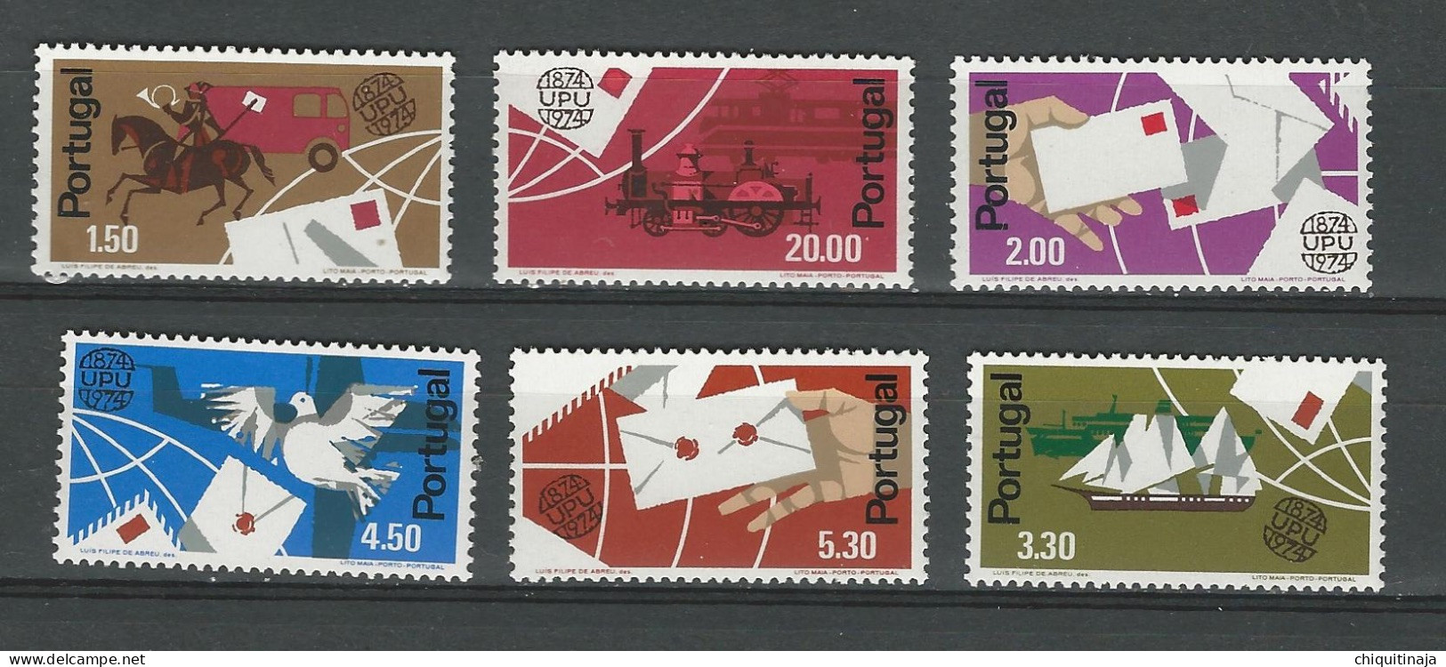 Portugal 1974 “Centenario De La UPU” MNH/** - Unused Stamps