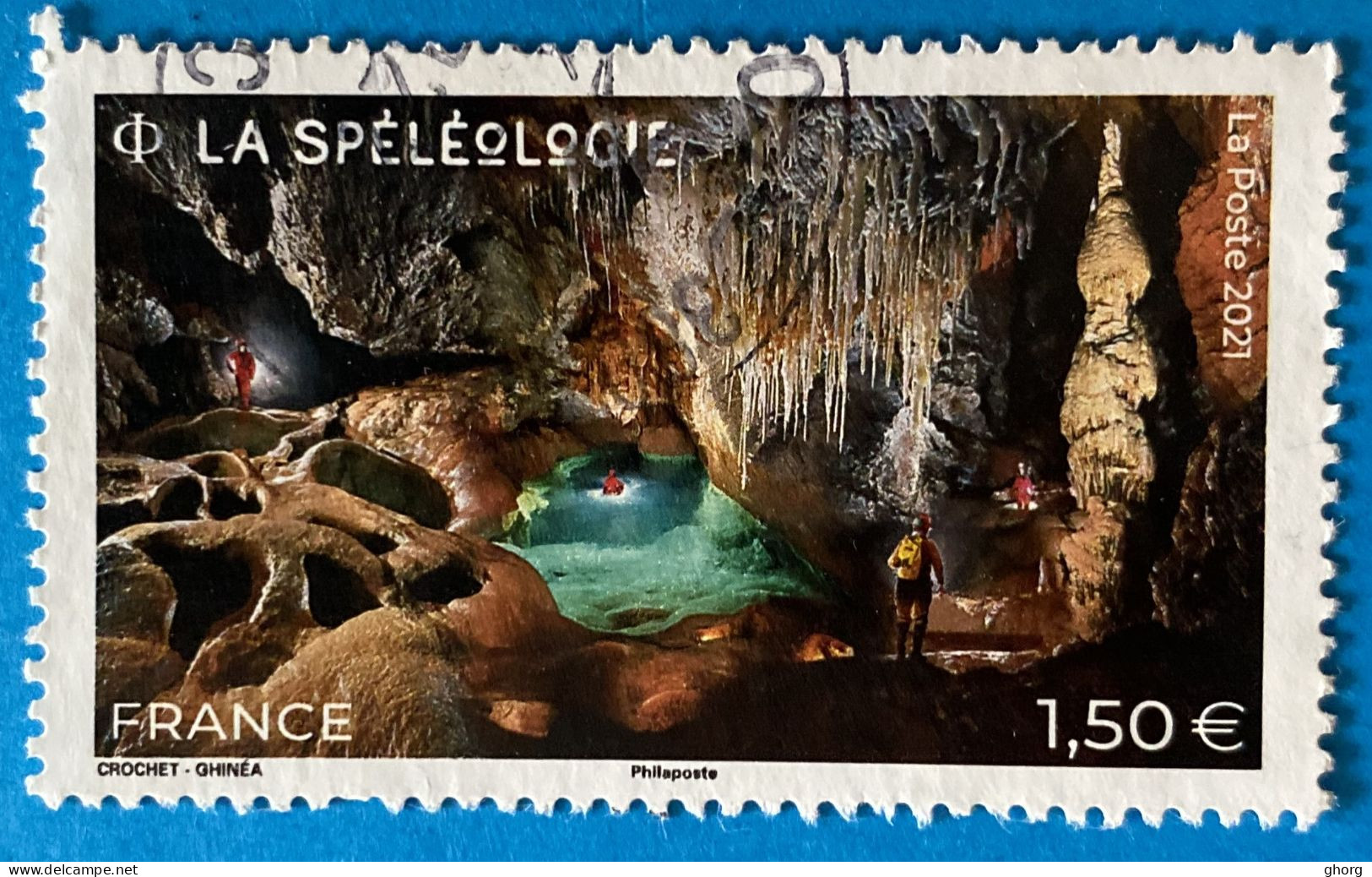 France 2021 : Sport Et Loisir, La Spéléologie N° 5512 Oblitéré - Used Stamps