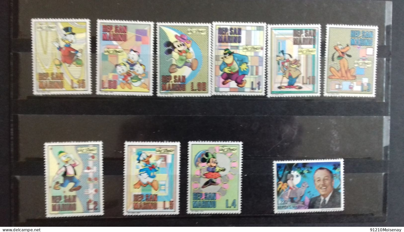 SAINT MARIN N° 769/778 ** - Unused Stamps