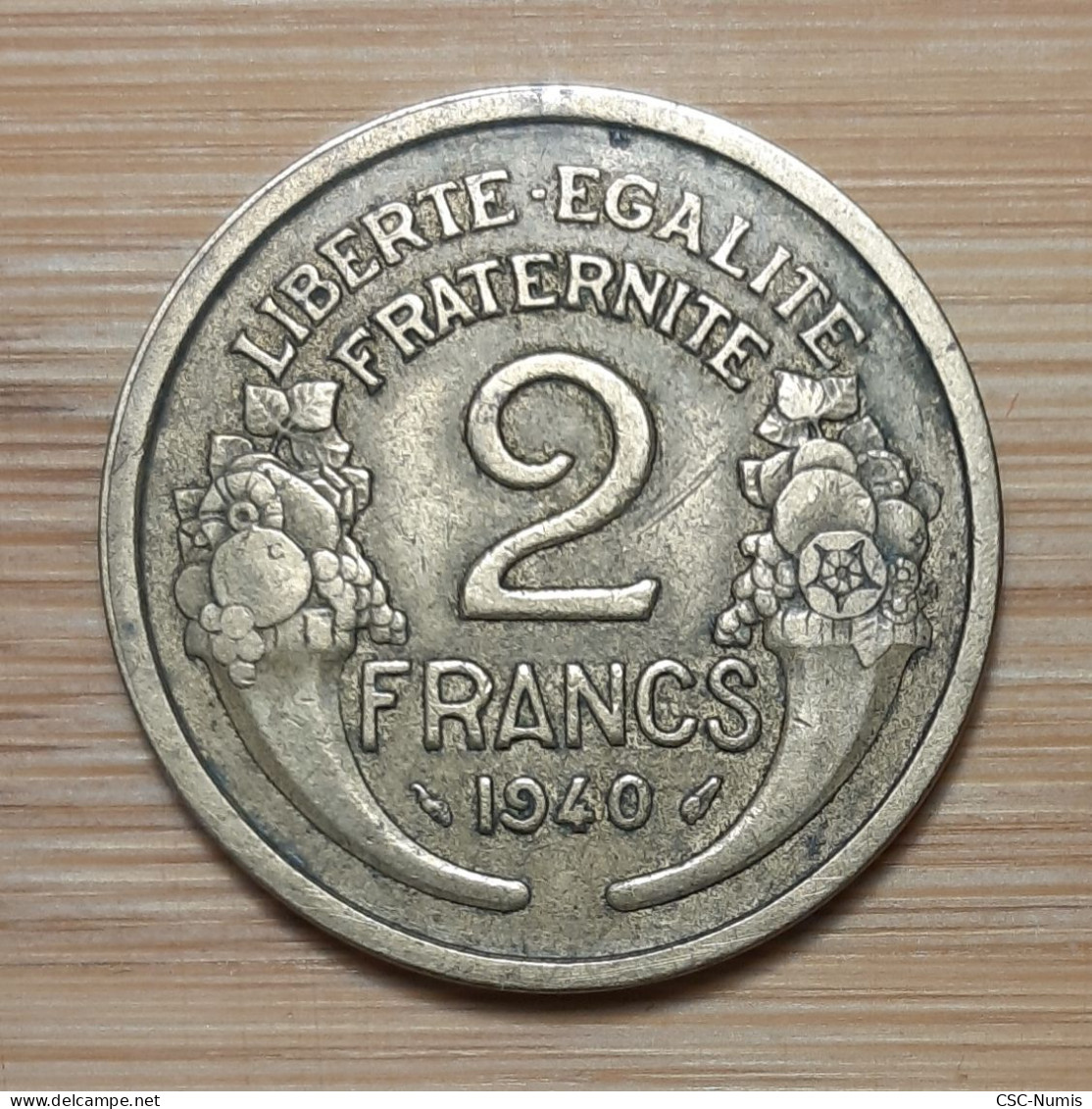 (N-0088) - IIIème République - 2 Francs 1940 – Morlon - 2 Francs